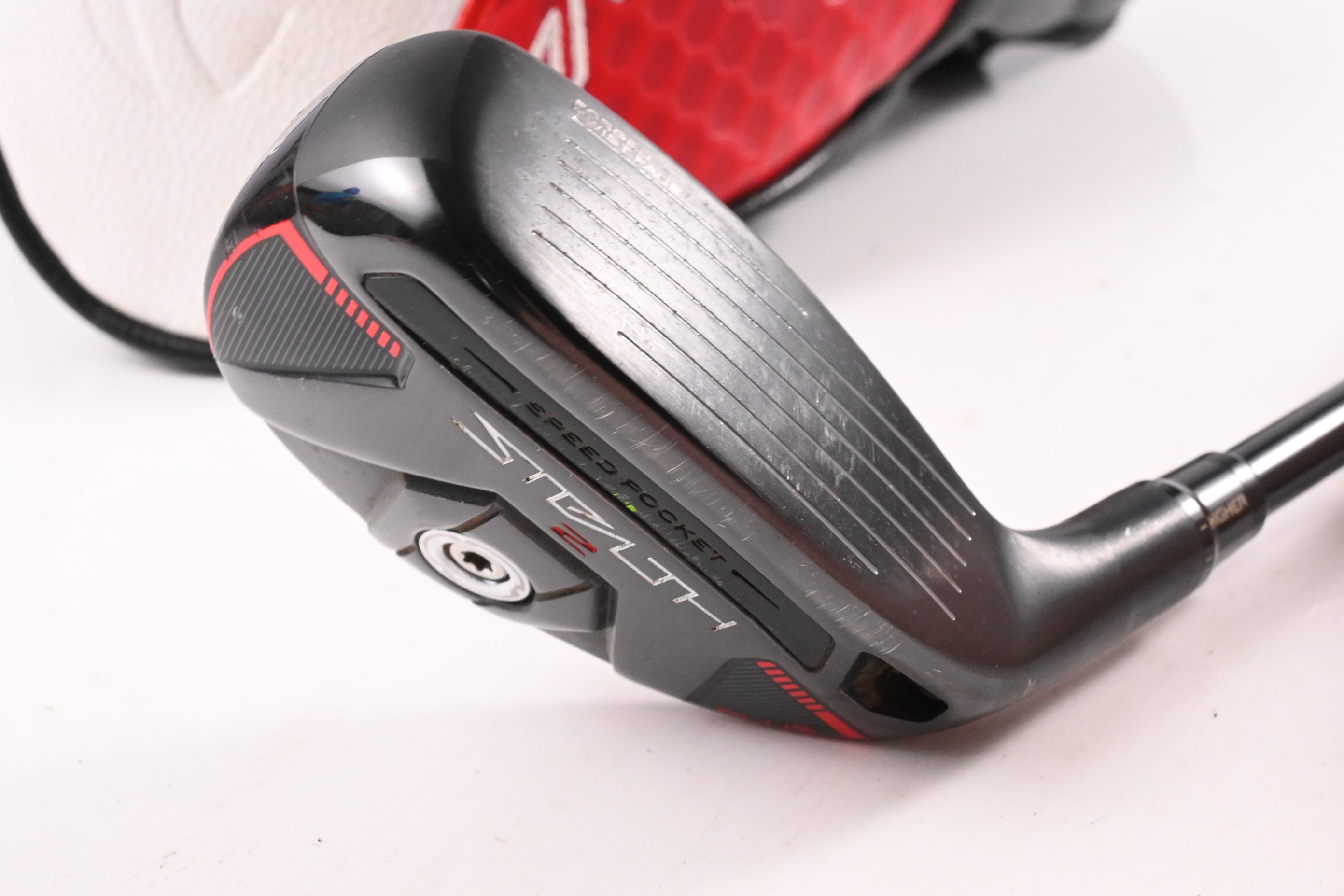 Taylormade Stealth 2 Plus #2 Hybrid / 17 Degree / Stiff Flex Kai'li Red 85 Shaft