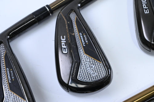 Callaway Epic Forged Star Irons / 5-PW+GW+AW / Regular Flex UST Atlas 50 Shafts