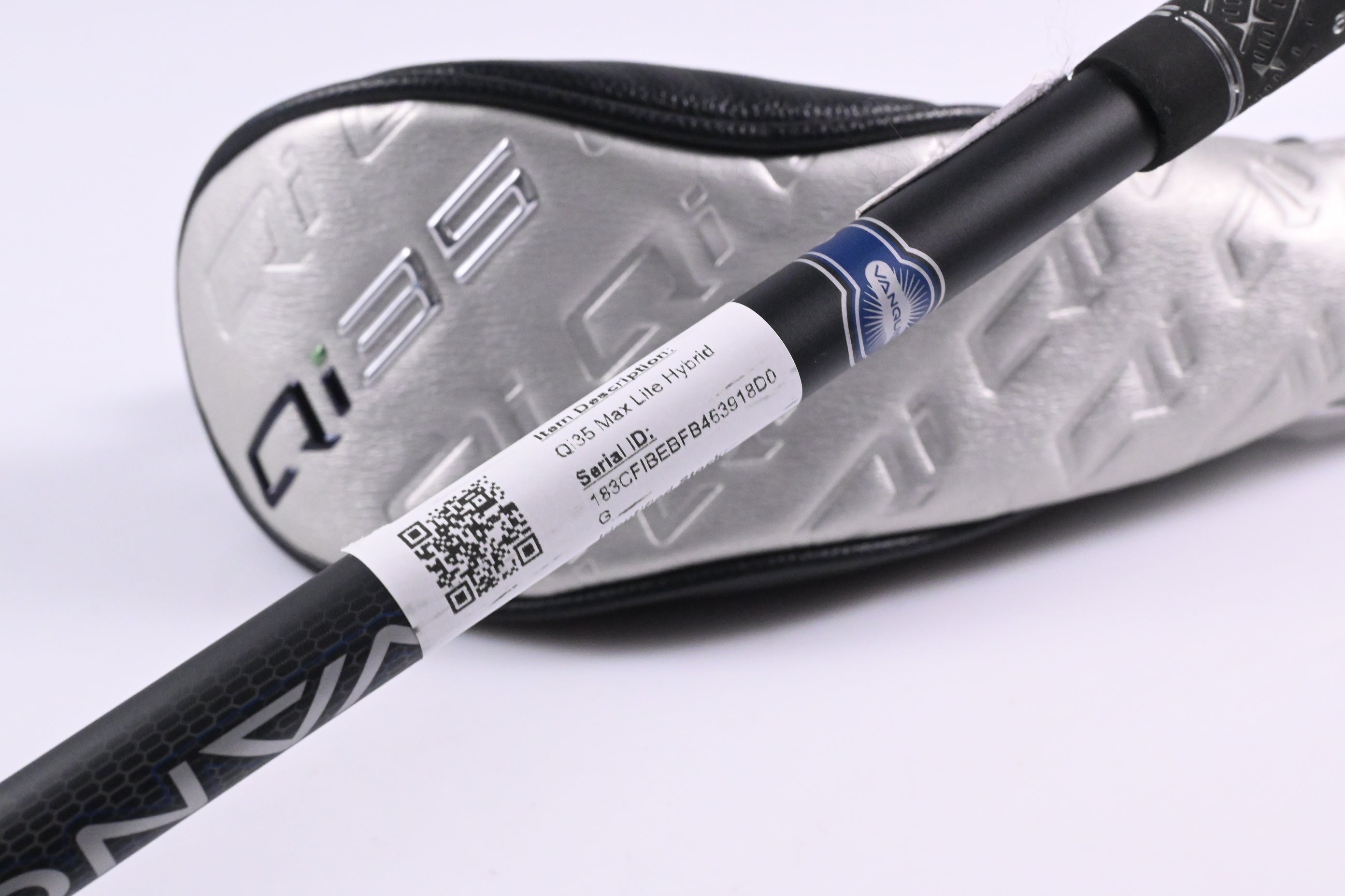 Taylormade Qi35 Max Lite #5 Hybrid / 27 Degree / Senior Flex Vanquish 5 Shaft
