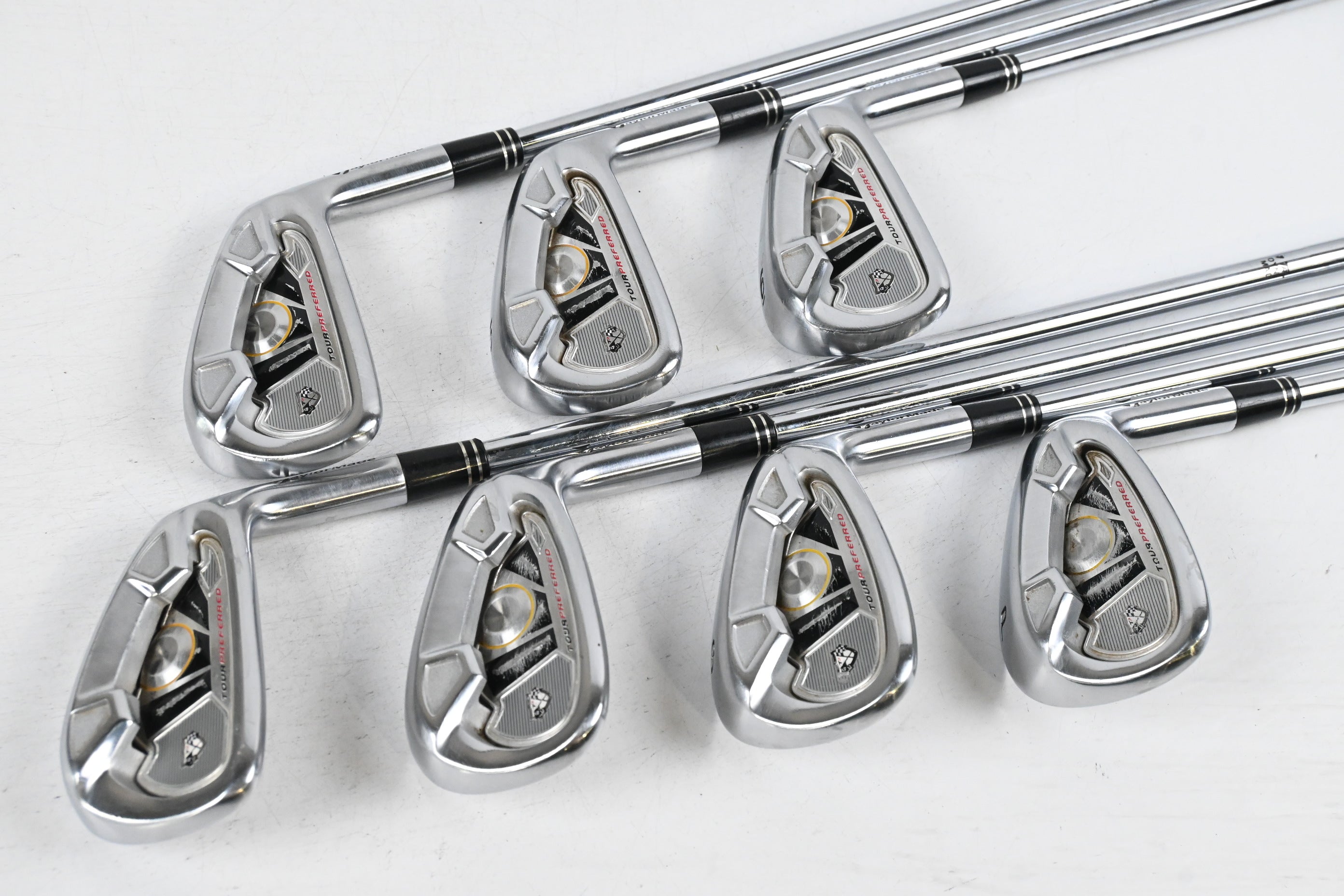 Taylormade Tour Preferred TP 2009 Irons / 4-PW / Regular Flex Dynamic Gold R300