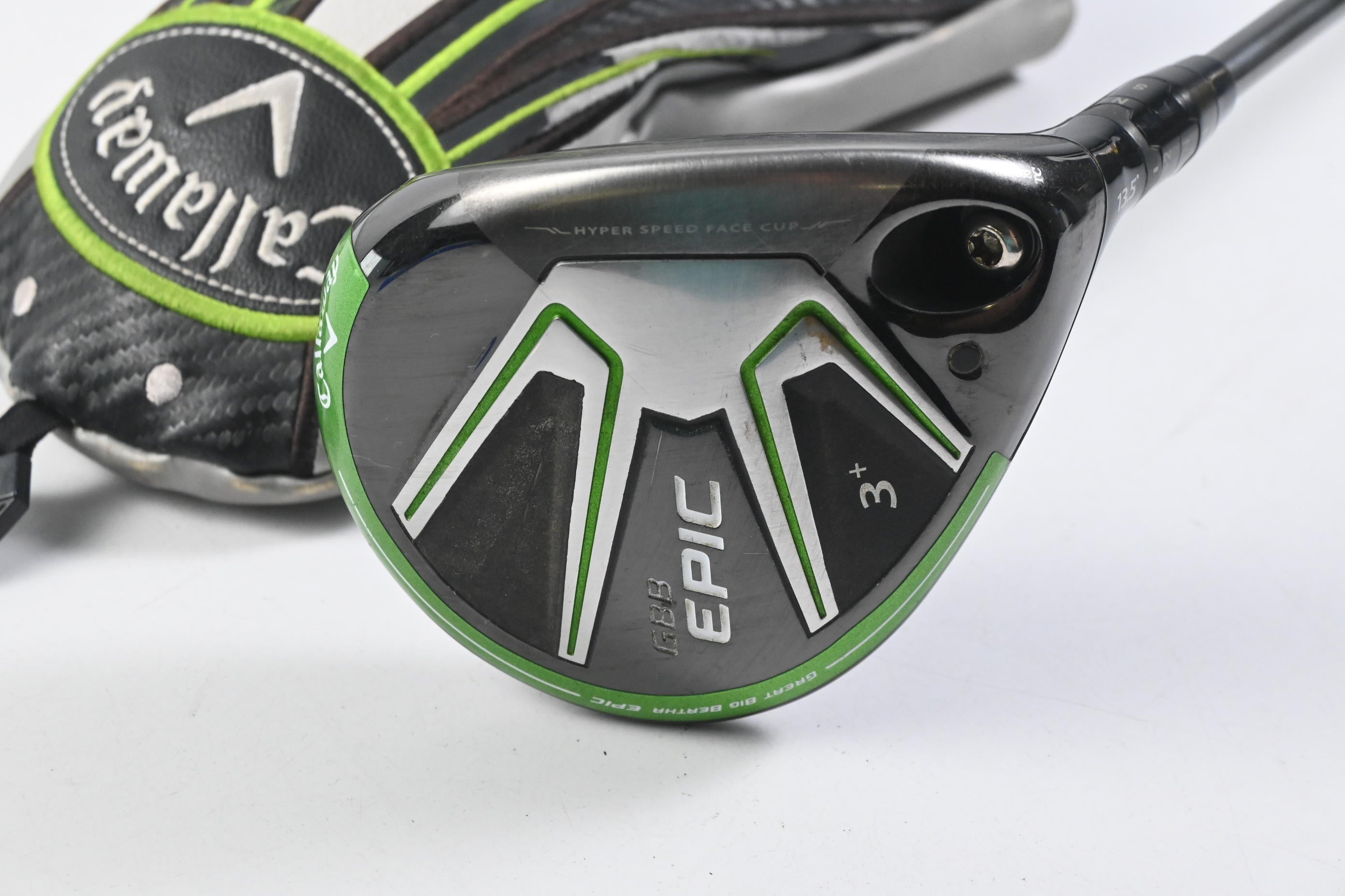 Callaway GBB Epic #3+ Wood / 13.5 Degree / Stiff Flex Aldila Rogue M-AX 75 Shaft
