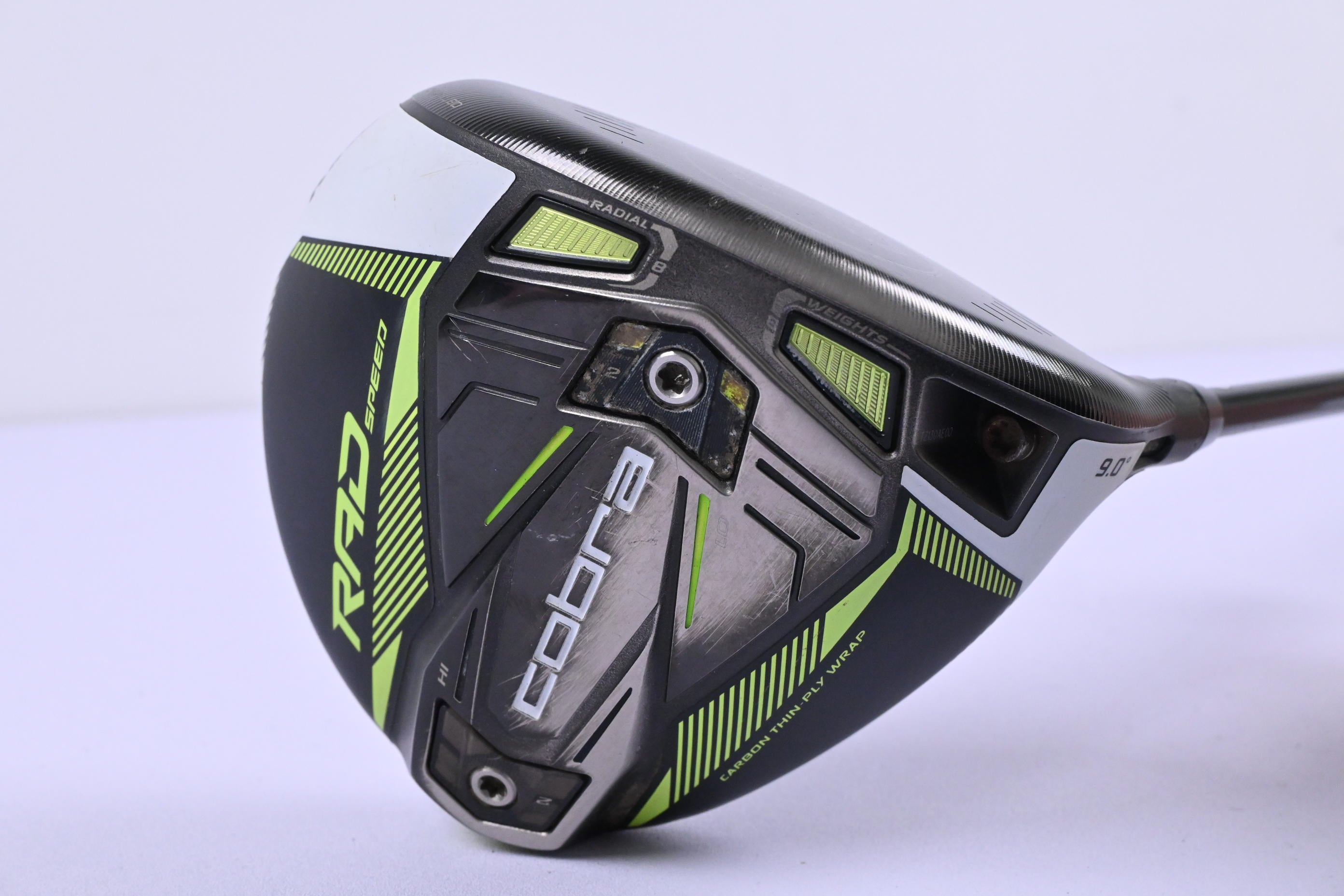 Cobra King Radspeed Driver / 9 Degree / Stiff Flex Fujikura Motore X F3 6 Shaft