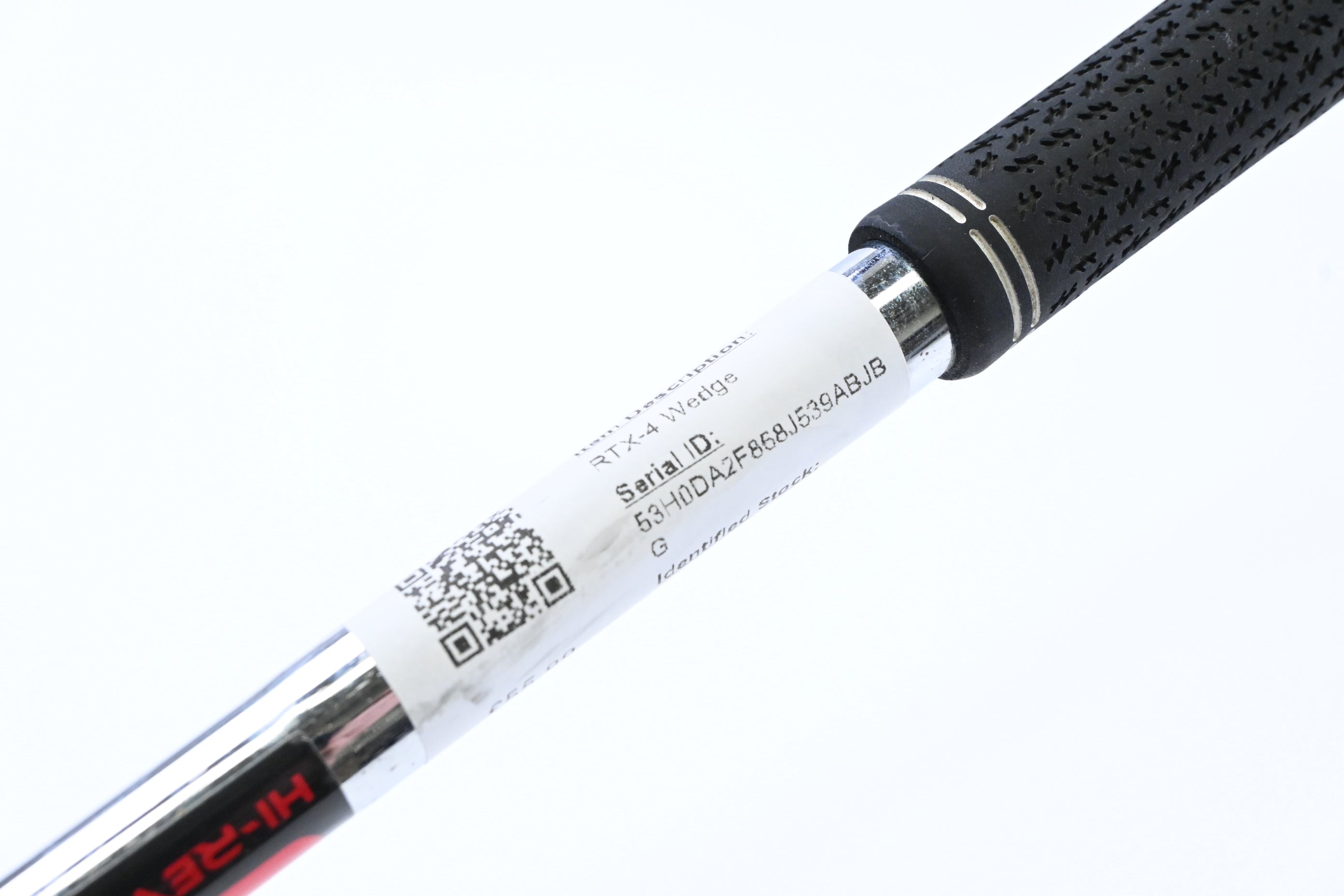 Cleveland RTX-4 Gap Wedge / 52 Degree / Stiff Flex KBS Hi-Rev 2.0 115 Shaft