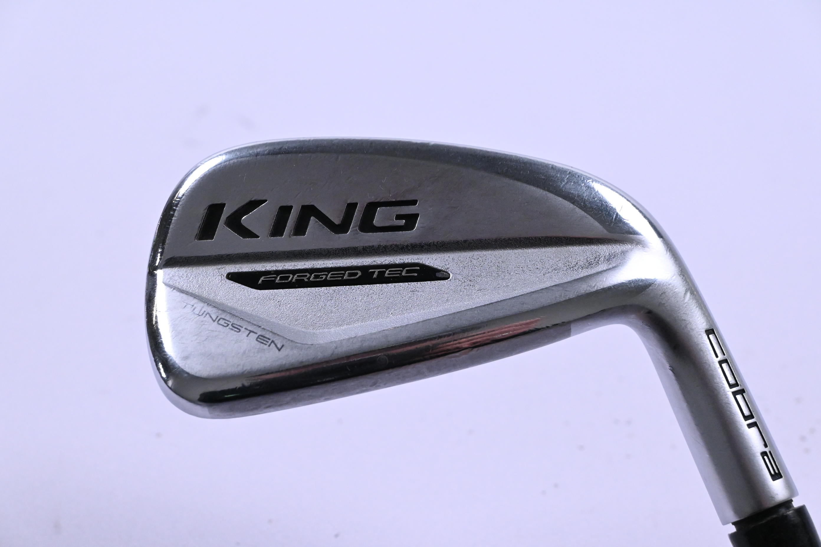 Cobra King Forged Tec 2020 #6 Iron / Stiff Flex KBS $-Taper Lite Shaft