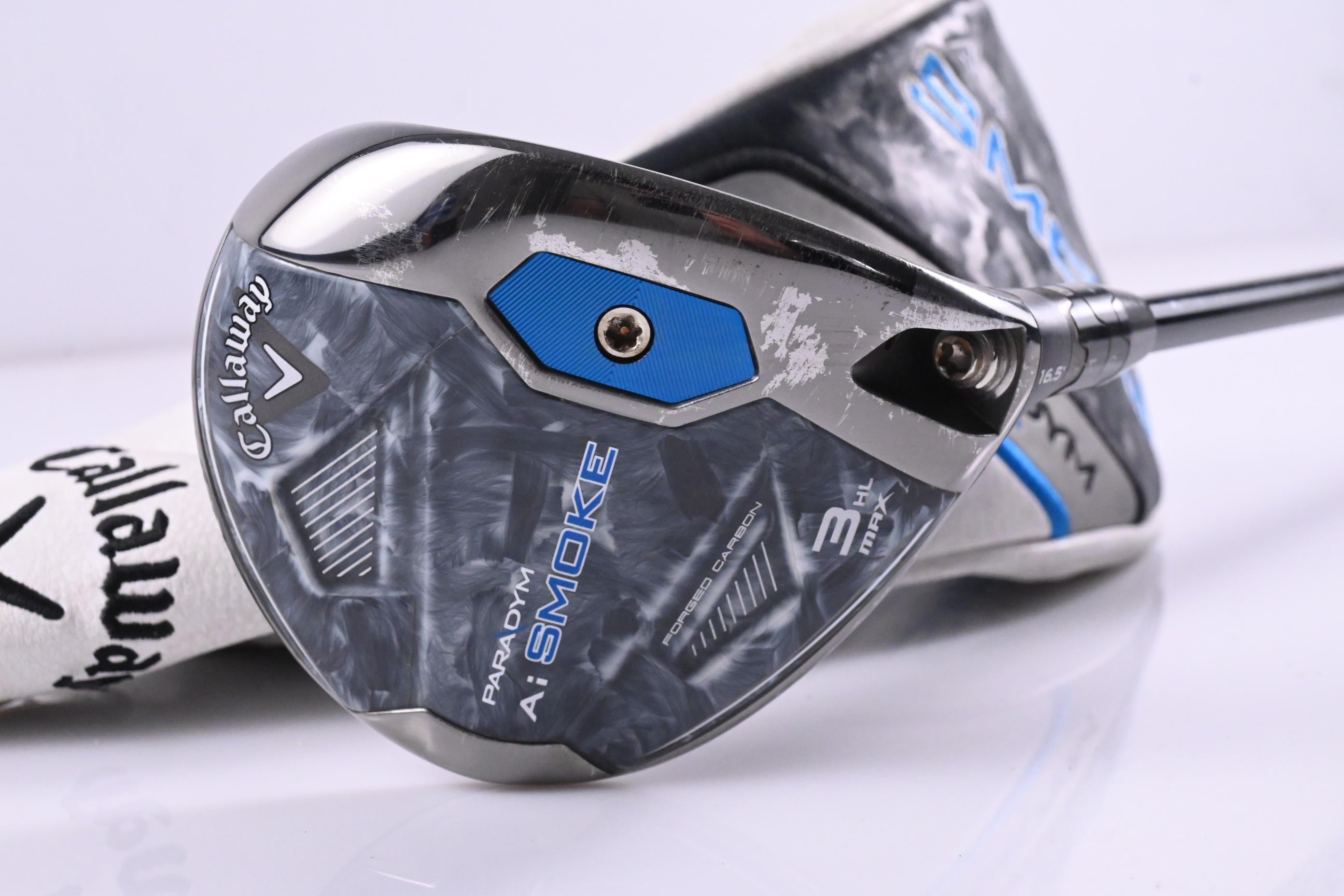 Callaway Paradym Ai Smoke Max #3 Wood / 16.5 Degree / Stiff Flex Kai'li White 70