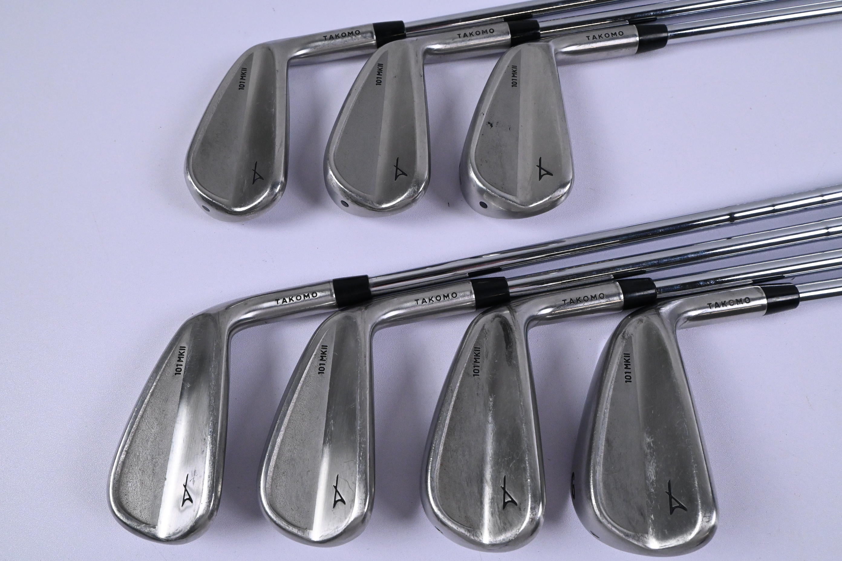 Takomo 101 MKII Irons / 5-PW+GW / Stiff Flex KBS Tour 120 Shafts