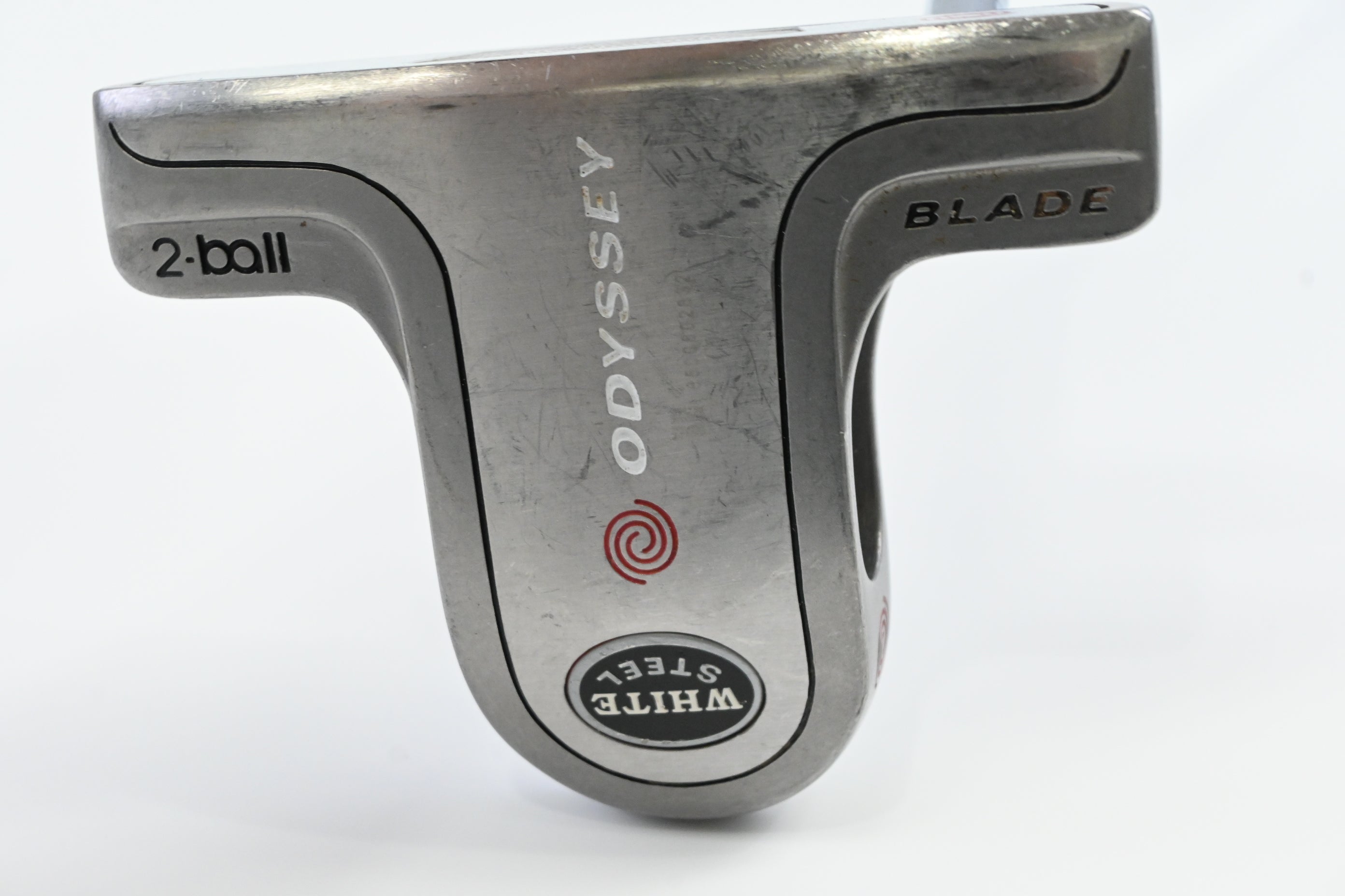 Odyssey White Steel 2-Ball Blade Putter / 35 Inch