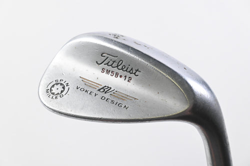 Titleist Vokey Spin Milled 2007 Lob Wedge / 58 Degree / Wedge Flex Steel Shaft