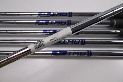 Ping G410 Irons / 6-PW+UW / White Dot / Regular Flex Ping AWT 2.0 Shafts