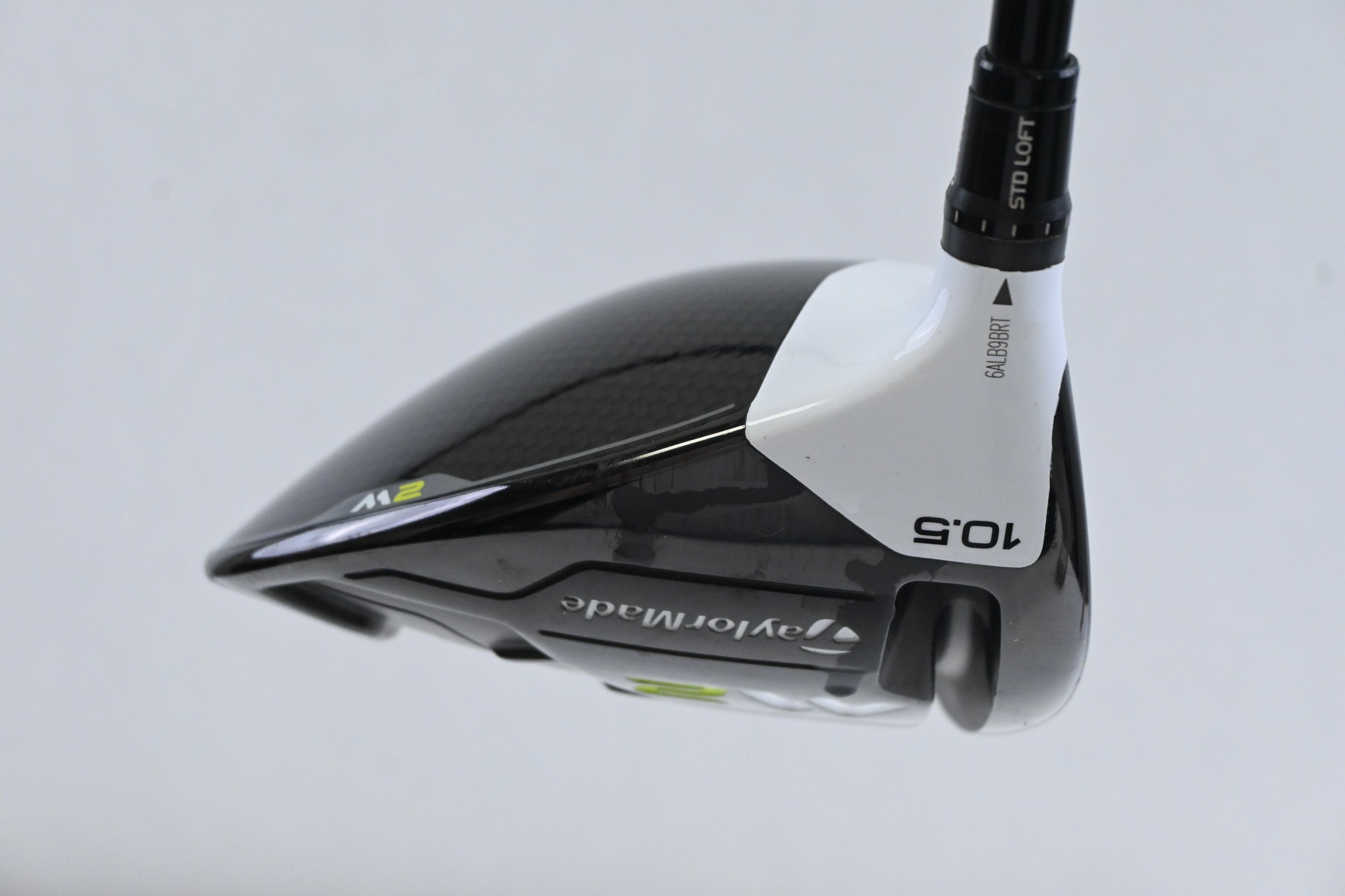 Left Hand Taylormade M2 2017 Driver / 10.5 Degree / Stiff Flex HZRDUS Black RDX