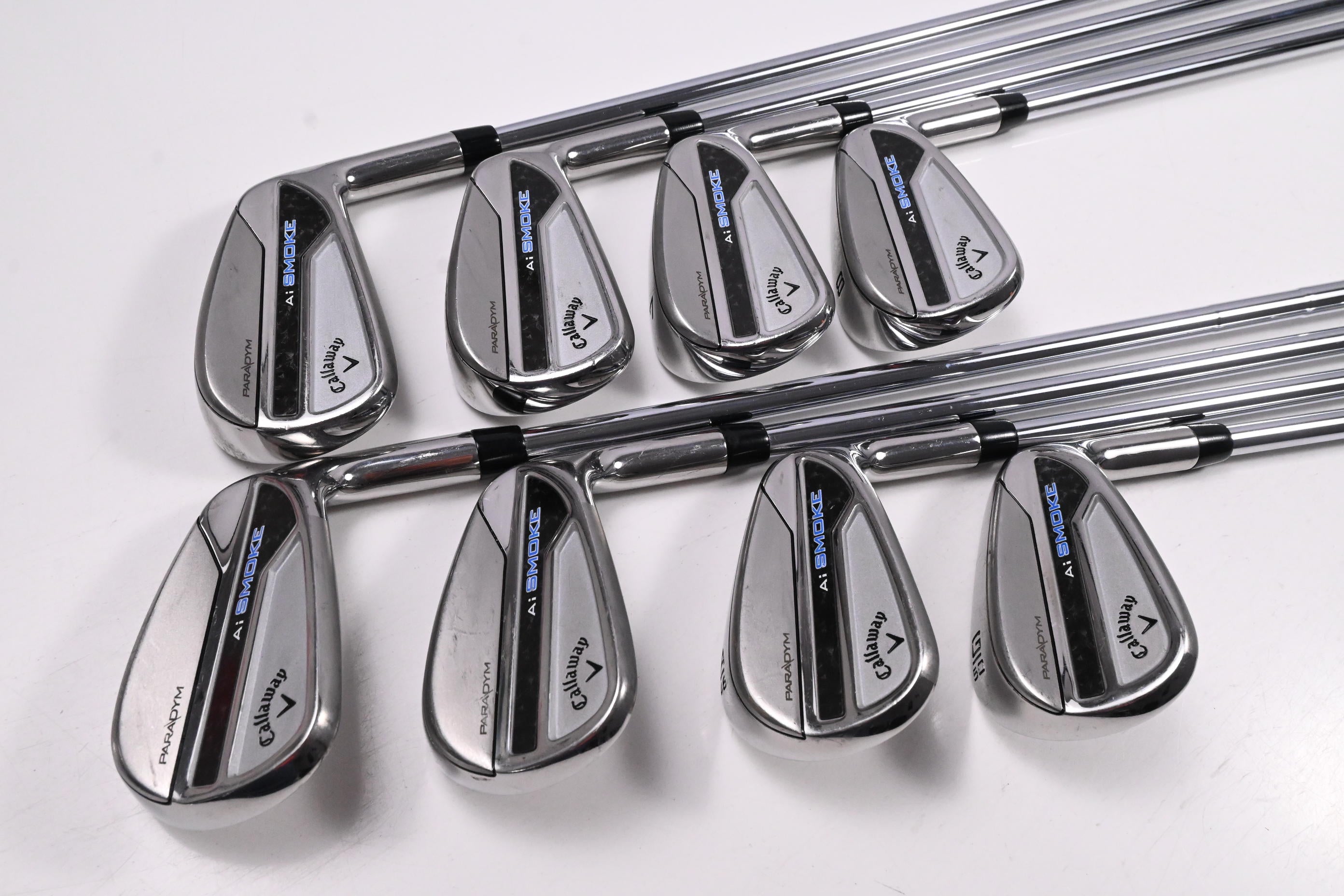 Callaway Paradym Ai Smoke Irons / 5-PW+AW+GW / Regular Flex Elevate MPH 95