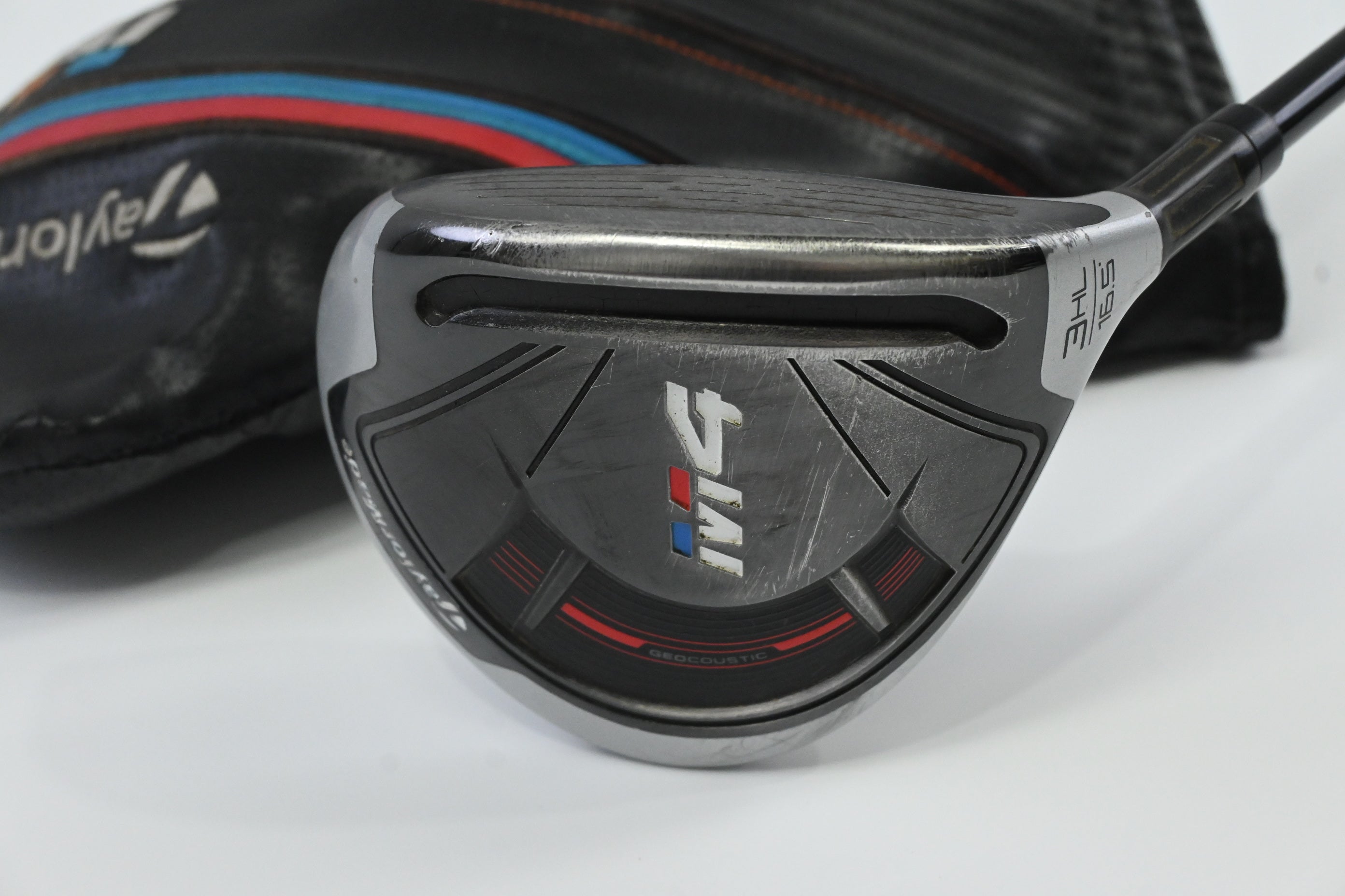 Taylormade M4 #3 Wood / 16.5 Degree / Regular Flex Fujikura Atmos Red 5 Shaft