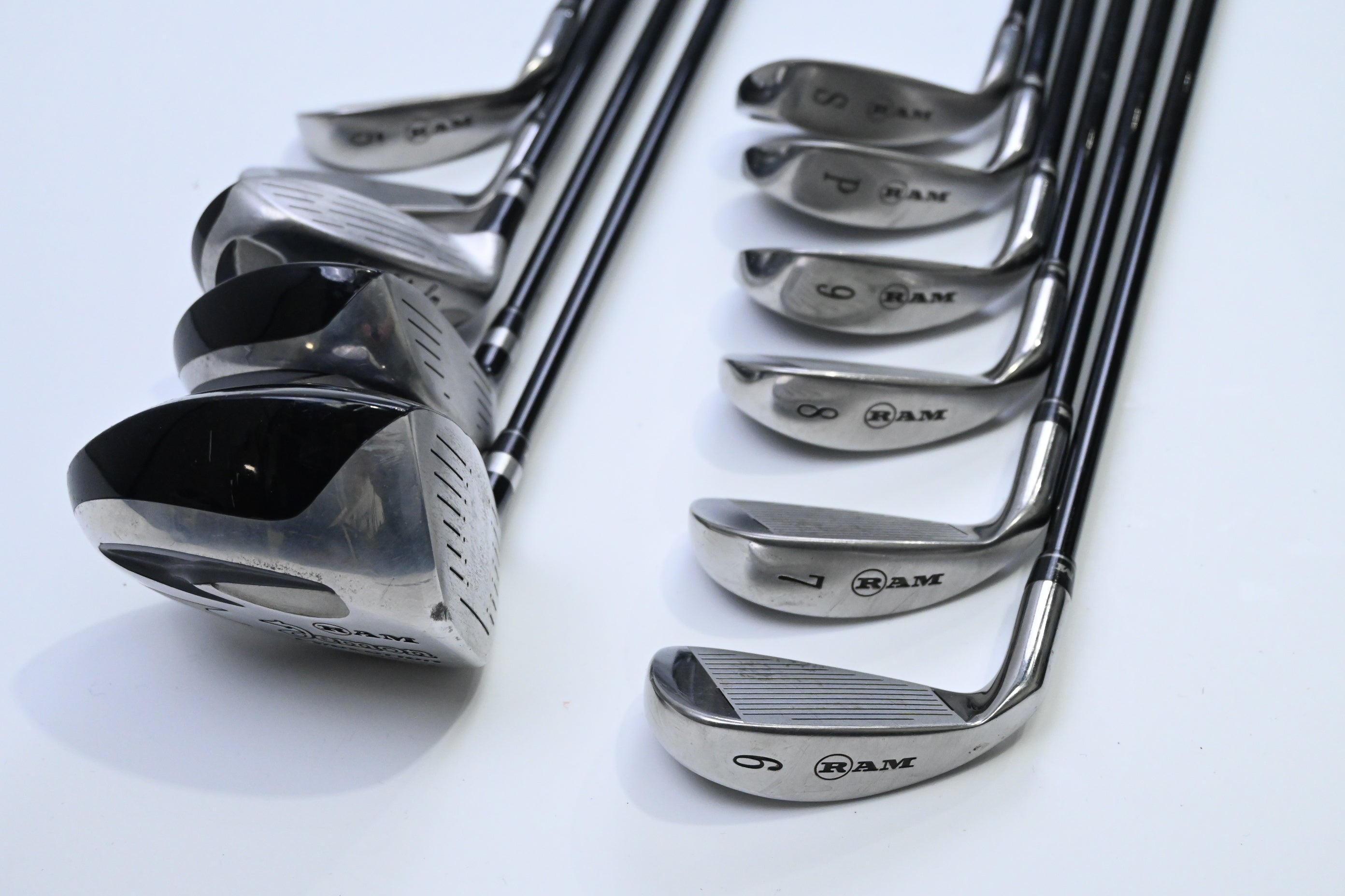 Ram Demon Package Set / Woods, Hybrid, Irons, Bag