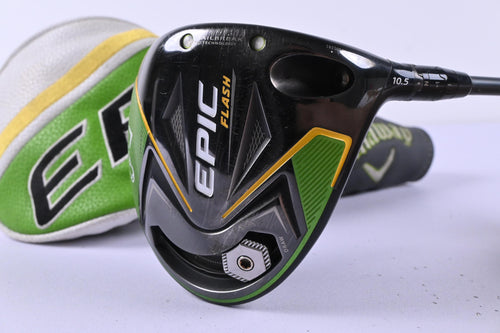 Callaway Epic Flash Driver / 10.5 Degree / X-Flex HZRDUS Smoke Black 60 Shaft