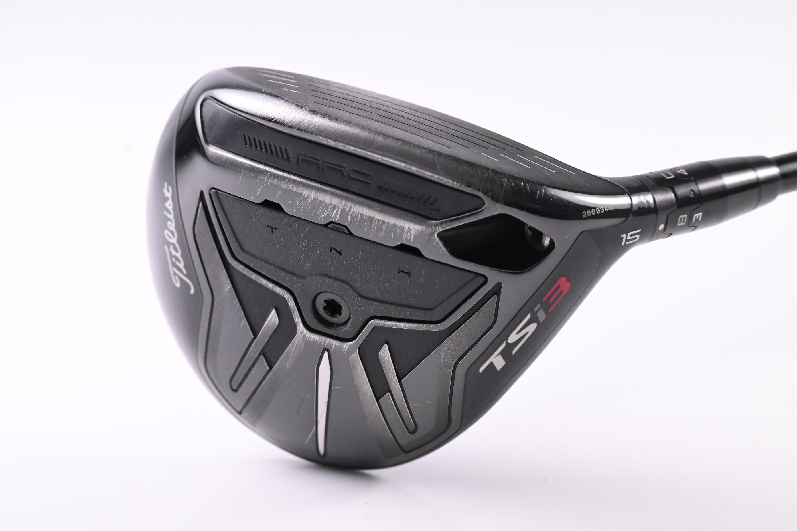 Titleist TSi3 #3 Wood / 15 Degree / Stiff Flex Tensei AV RAW Blue 65 Shaft