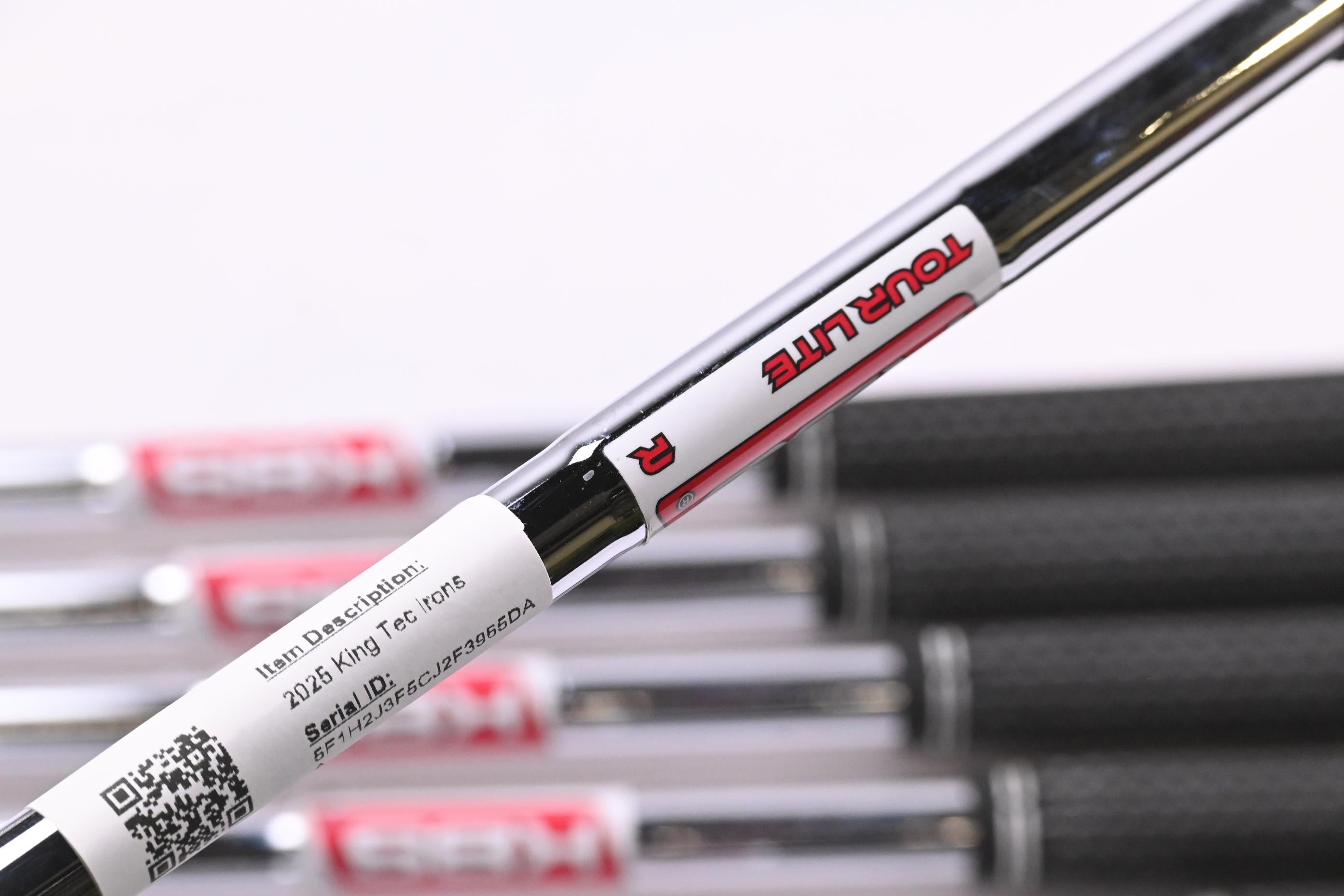 Cobra King Tec 2025 Irons / 4-PW / Regular Flex KBS Tour Lite Shafts