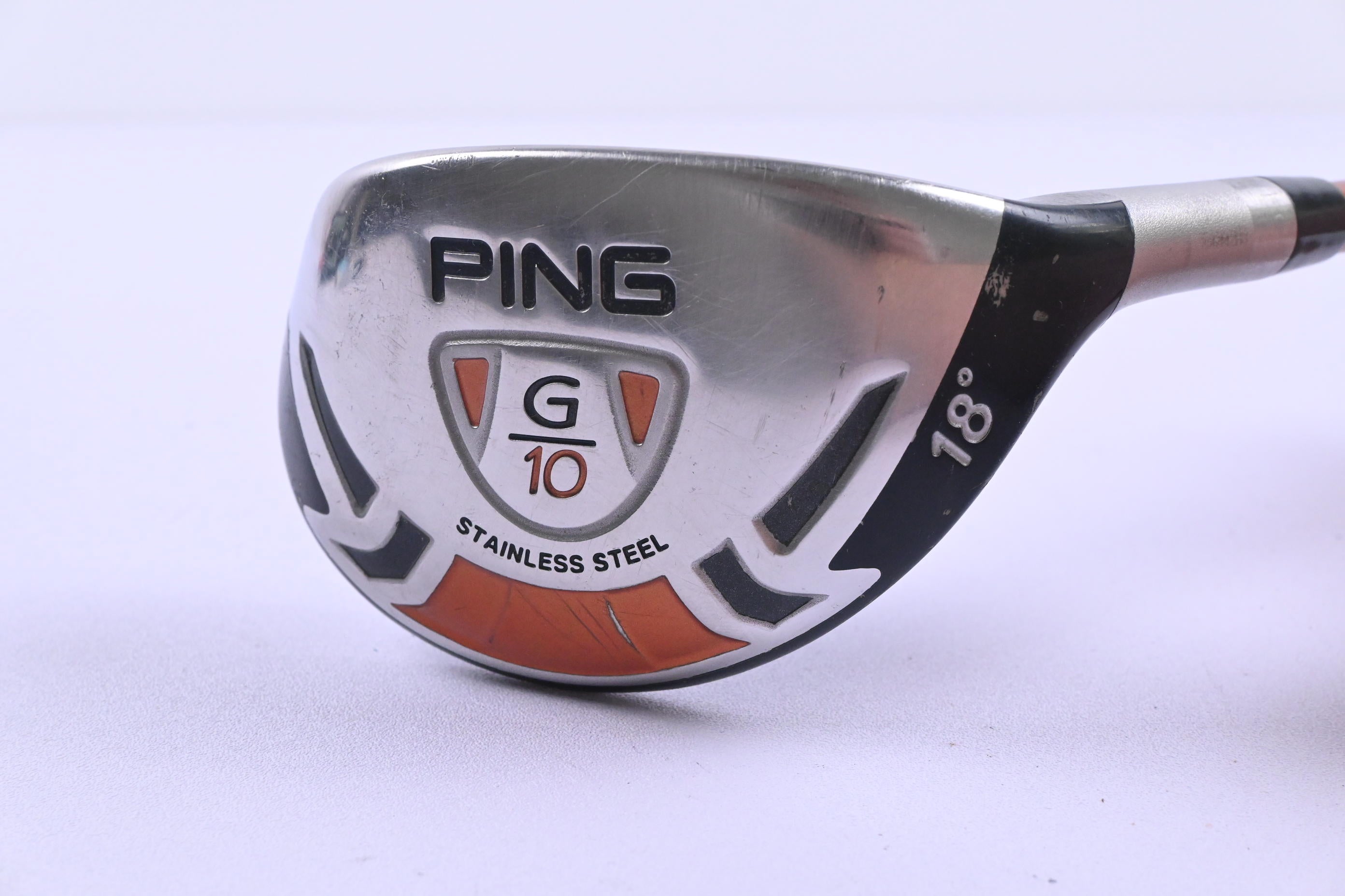 Ping G10 #2 Hybrid / 18 Degree / Regular Flex Ping TFC 129 H Shaft