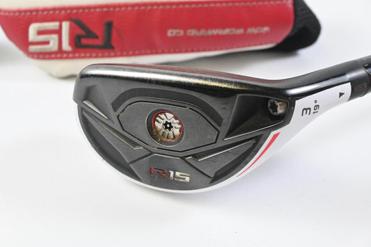Taylormade R15 #3 Hybrid / 19 Degree / Regular Flex Fujikura Evolution Speeder