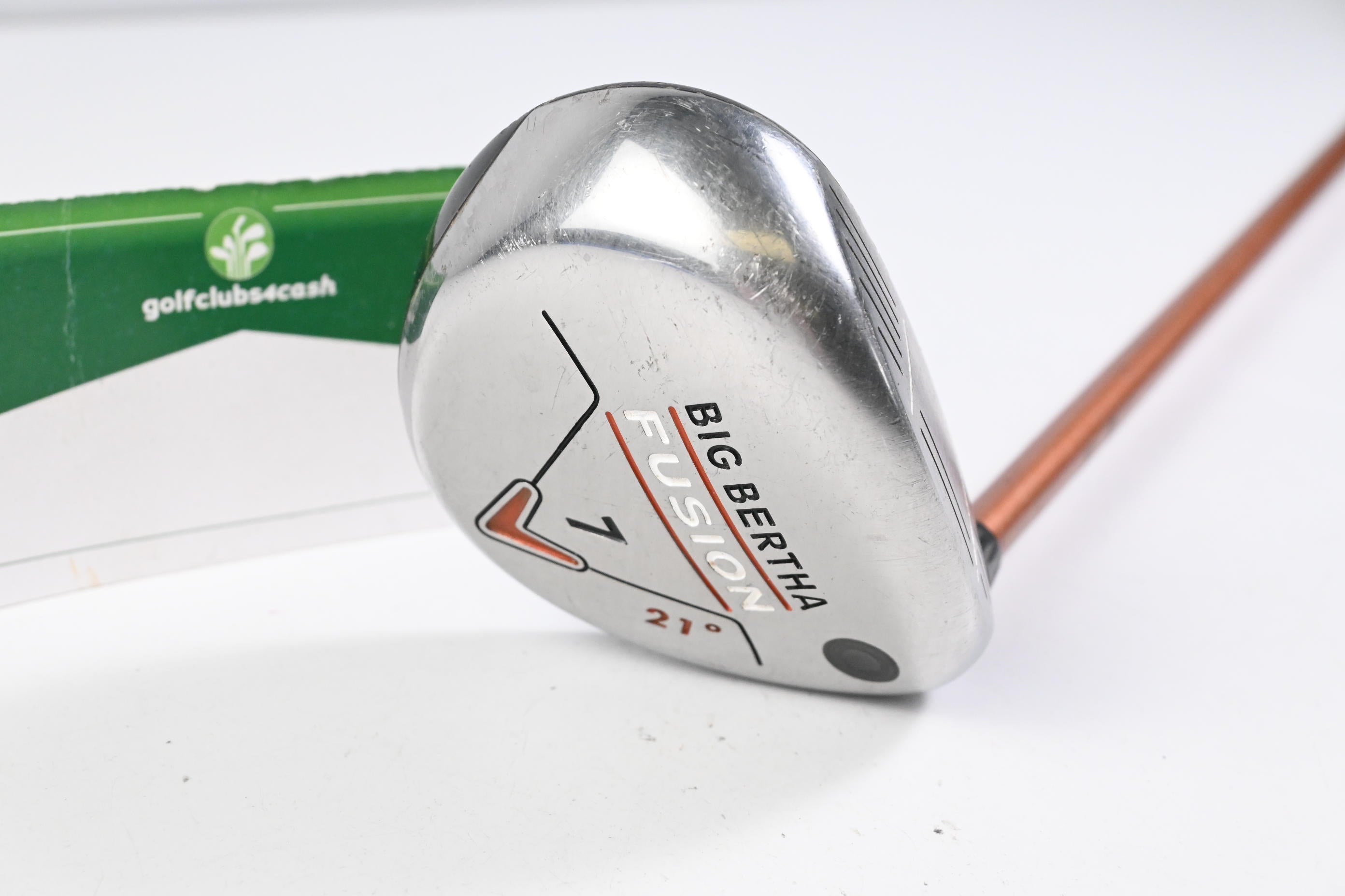 Ladies Callaway Big Bertha Fusion #7 Wood / 21 Degree / Ladies Flex Aldila NVS