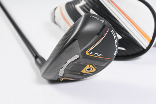 Left Hand Cobra LTDx #4 Hybrid / 21 Degree / Regular Flex KBS PGI 75 Shaft