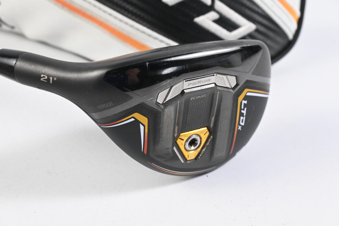 Left Hand Cobra LTDx #4 Hybrid / 21 Degree / Regular Flex KBS PGI 75 Shaft