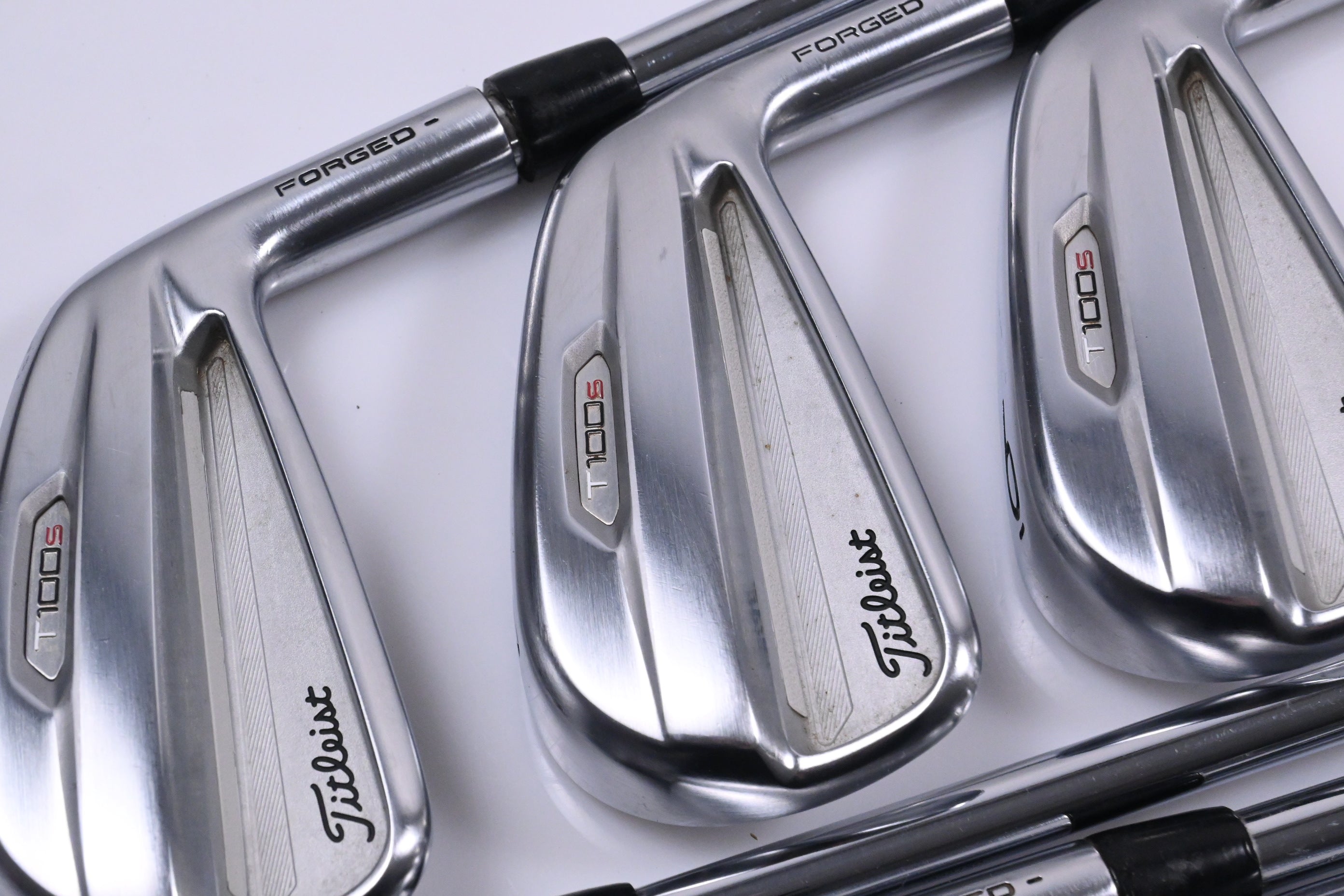 Titleist T100.S 2021 Irons / 4-PW / Stiff Flex AMT Black S300 Shafts