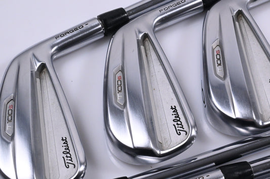 Titleist T100.S 2021 Irons / 4-PW / Stiff Flex AMT Black S300 Shafts