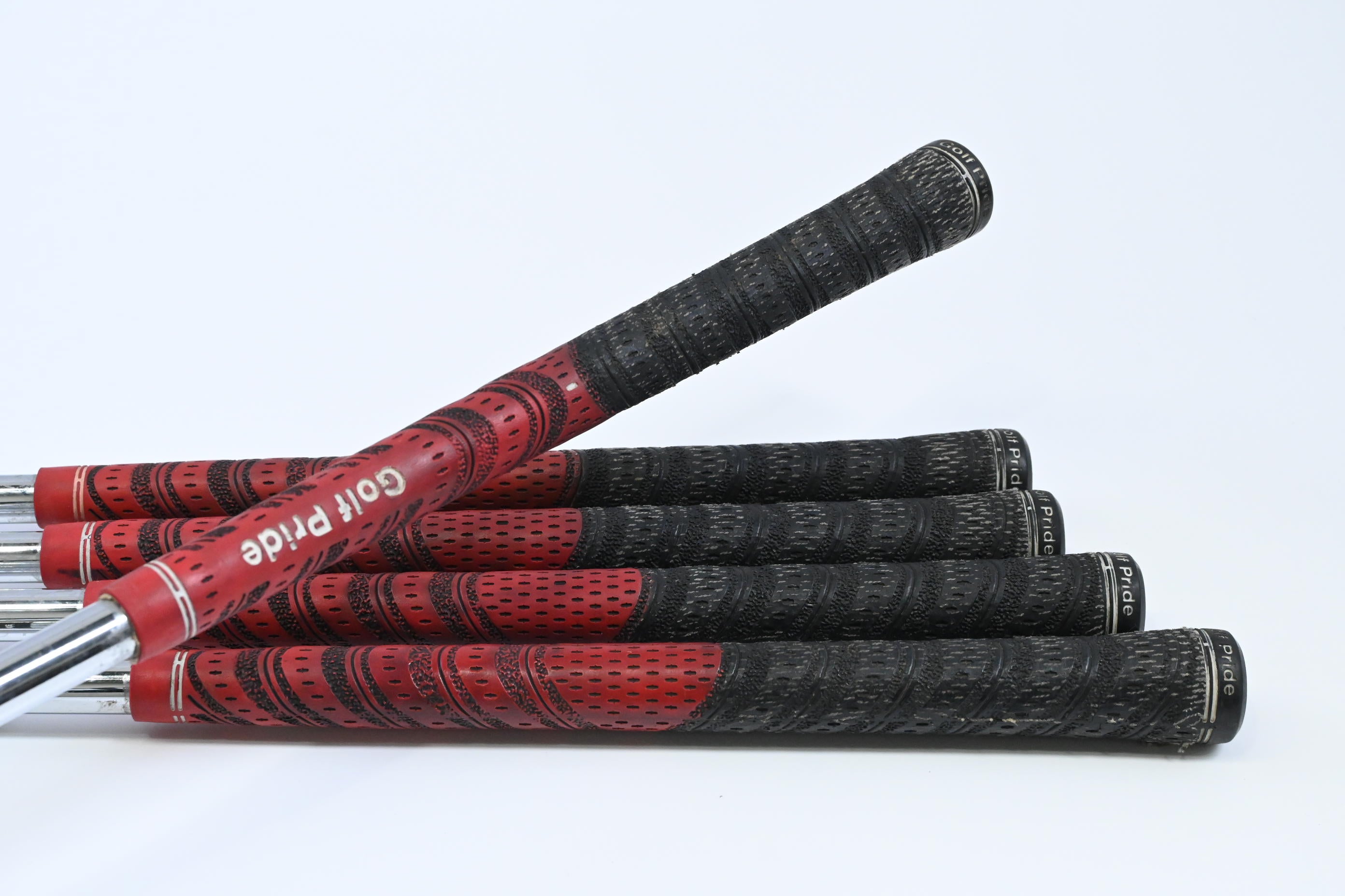 Taylormade 320 Steel Irons / 7-PW+SW / Regular Flex Taylormade Flighted Rifle 80