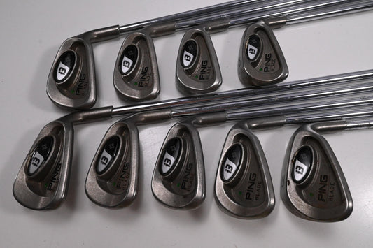Ping i3+ Blade Irons / 3-PW+UW / Green Dot / Stiff Flex Steel Shafts