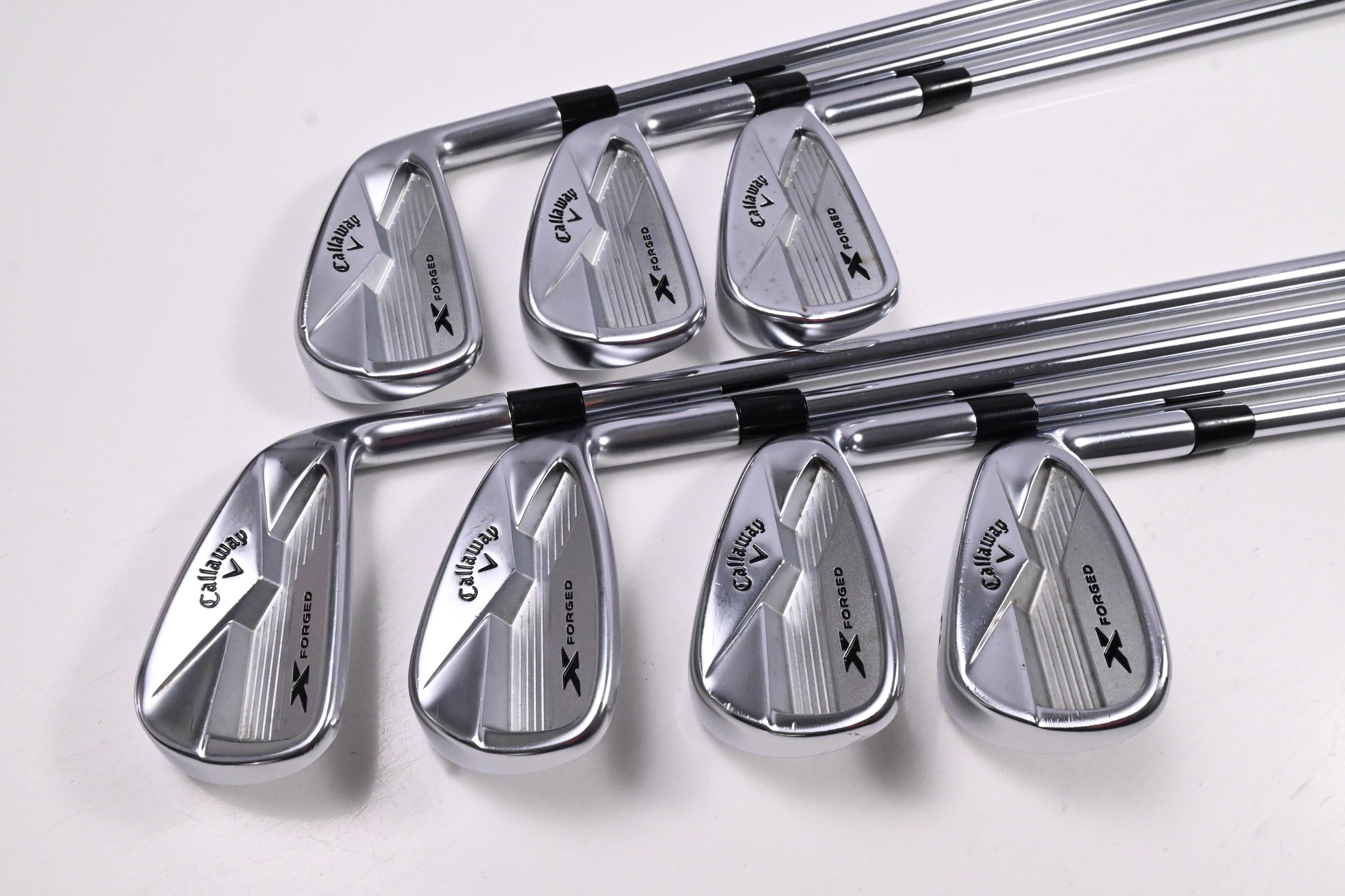 Callaway X-Forged 2018 Irons / 4-PW / Stiff Flex Project X Steel Shafts