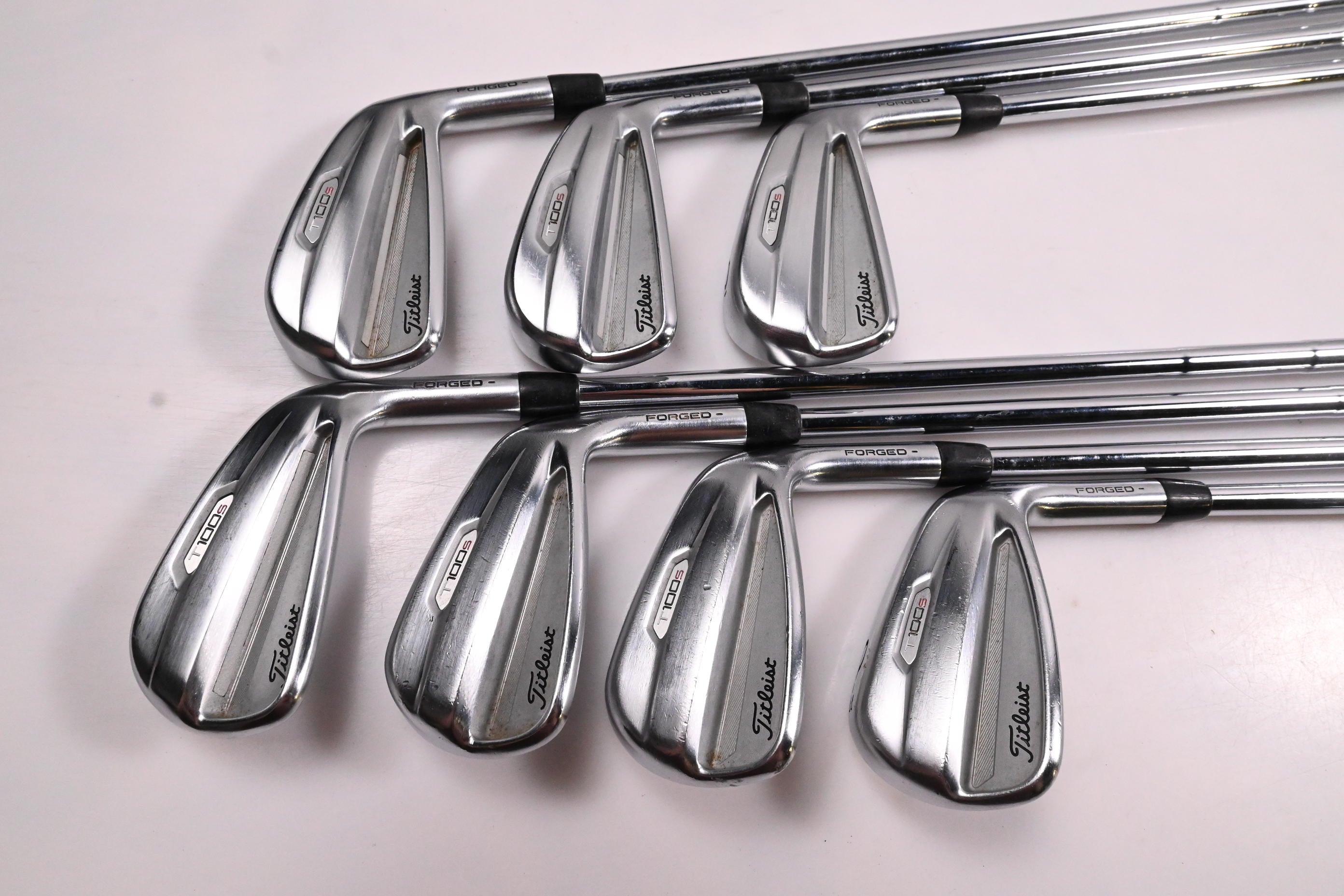 Titleist T100.S 2021 Irons / 3-PW / Stiff Flex Dynamic Gold S300 Shafts