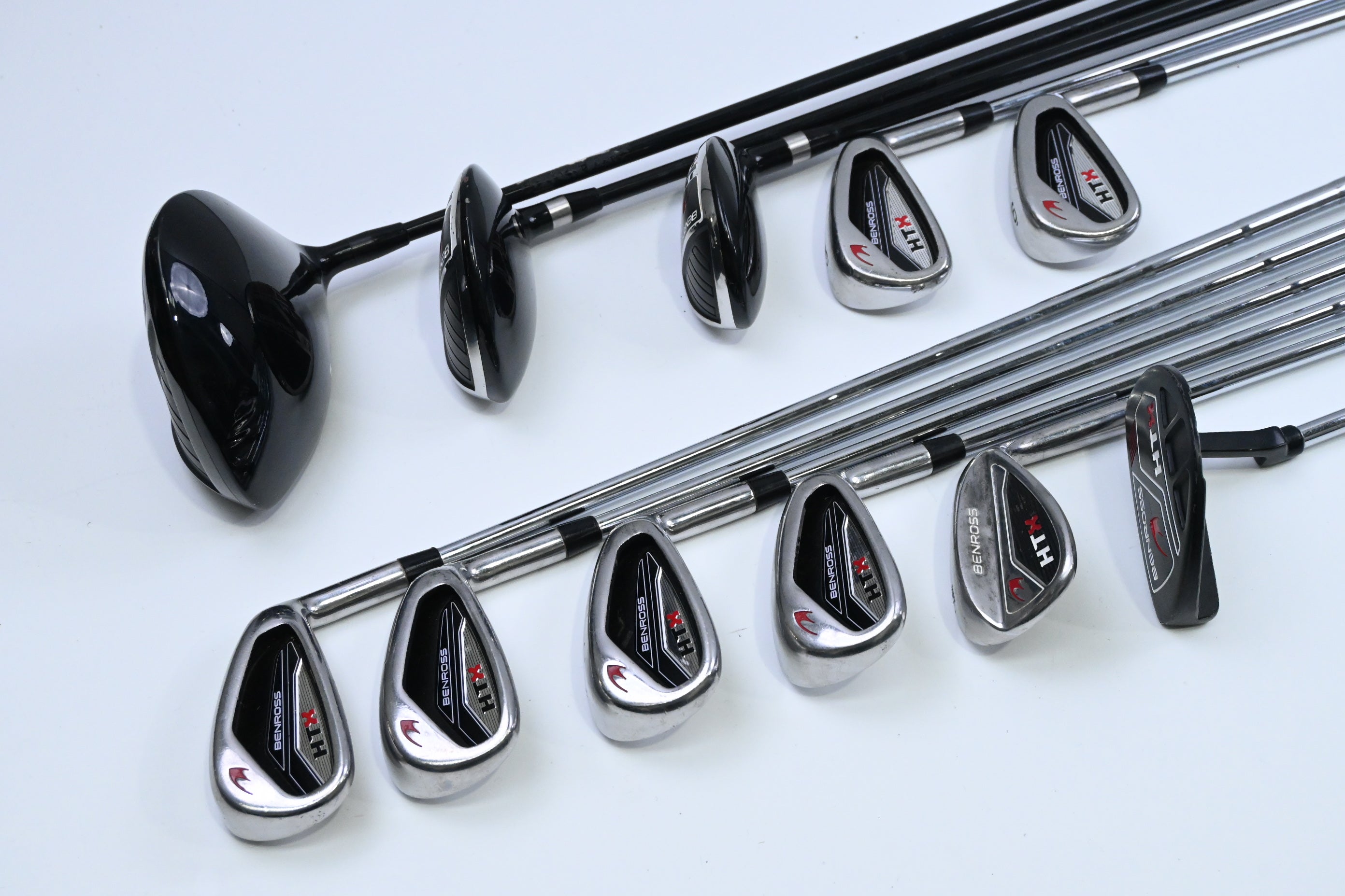 Benross HTX Package Set / Woods, Hybrid, Irons, Putter, Bag