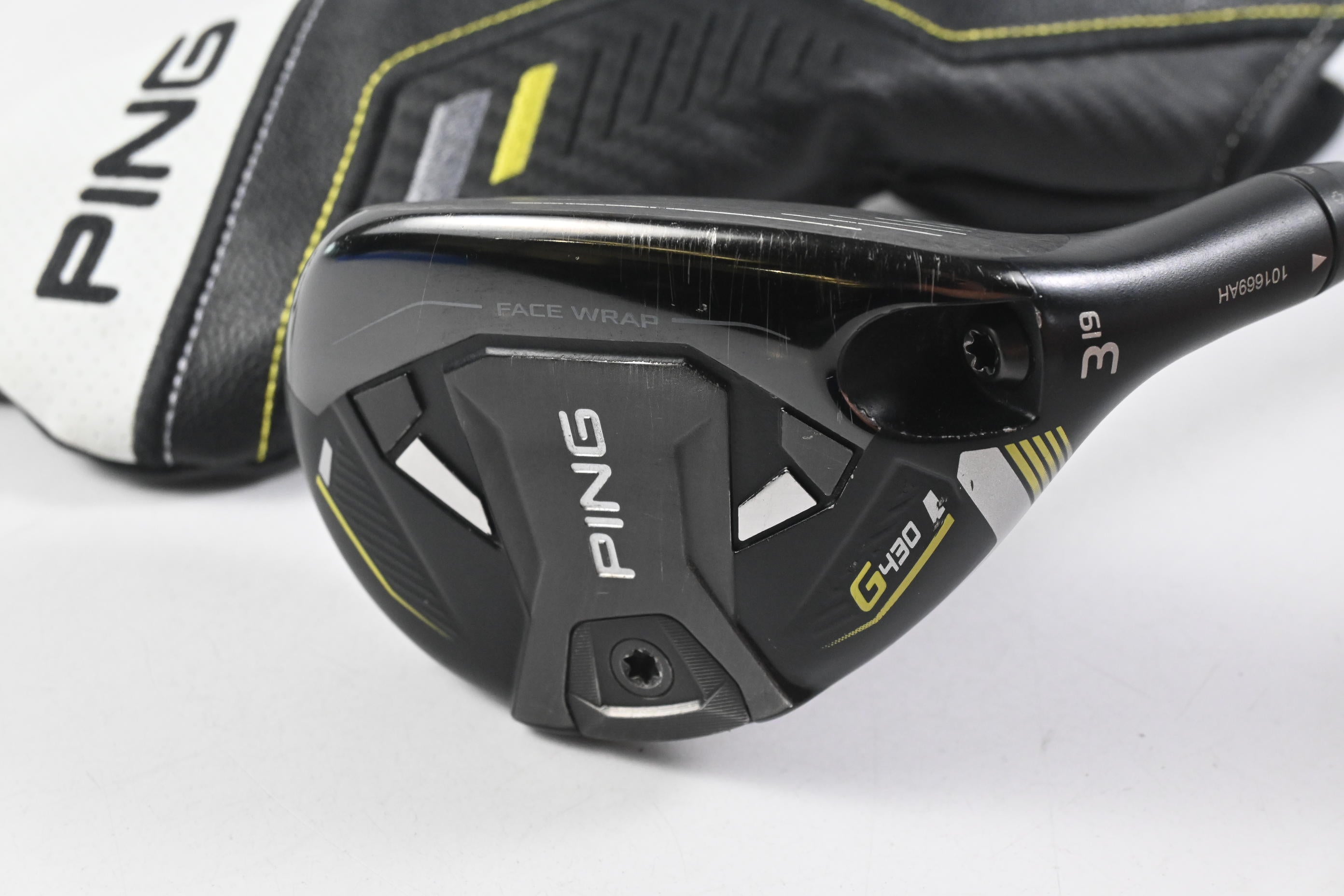 Ping G430 #3 Hybrid / 19 Degree / Stiff Flex Ping Alta CB Black 70 Shaft