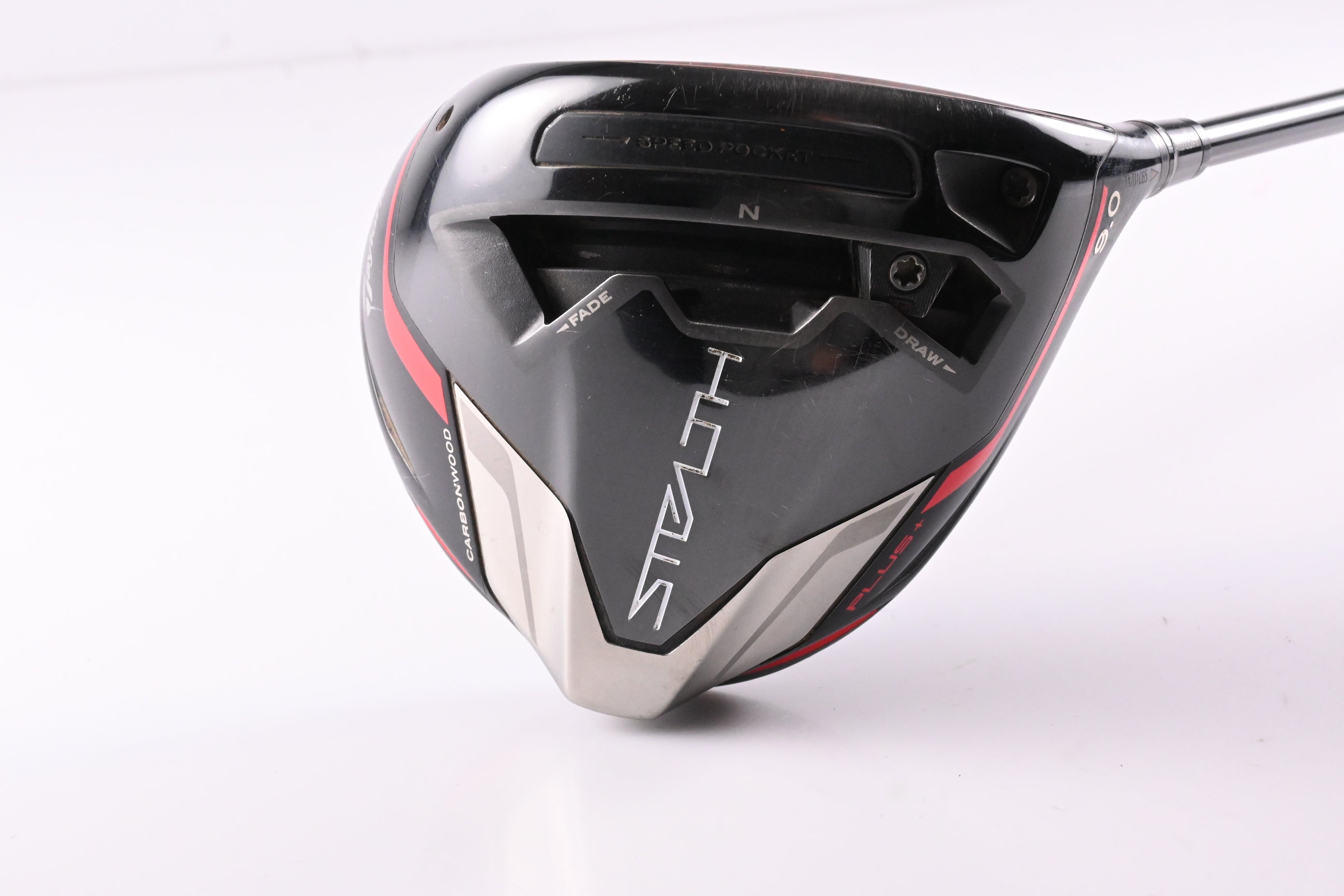 Taylormade Stealth Plus Driver / 9 Degree / Stiff Flex HZRDUS Smoke Red RDX 60