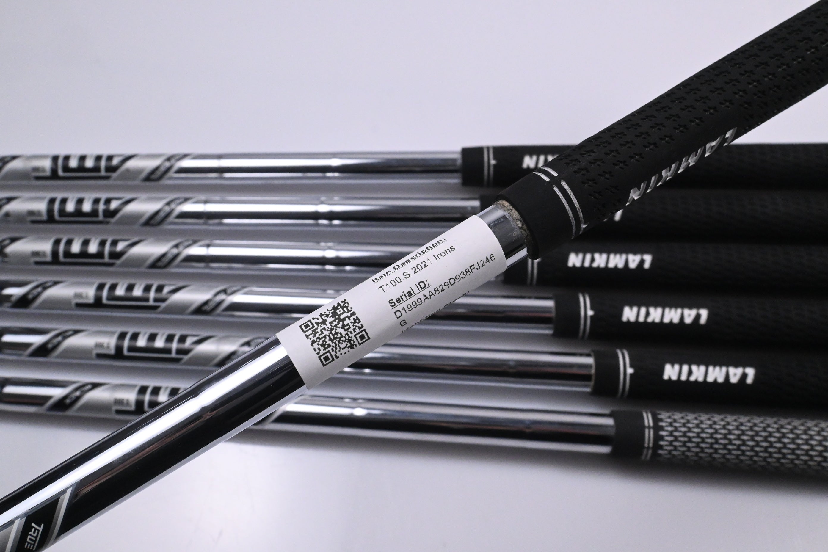Titleist T100.S 2021 Irons / 4-PW / Stiff Flex AMT Black S300 Shafts