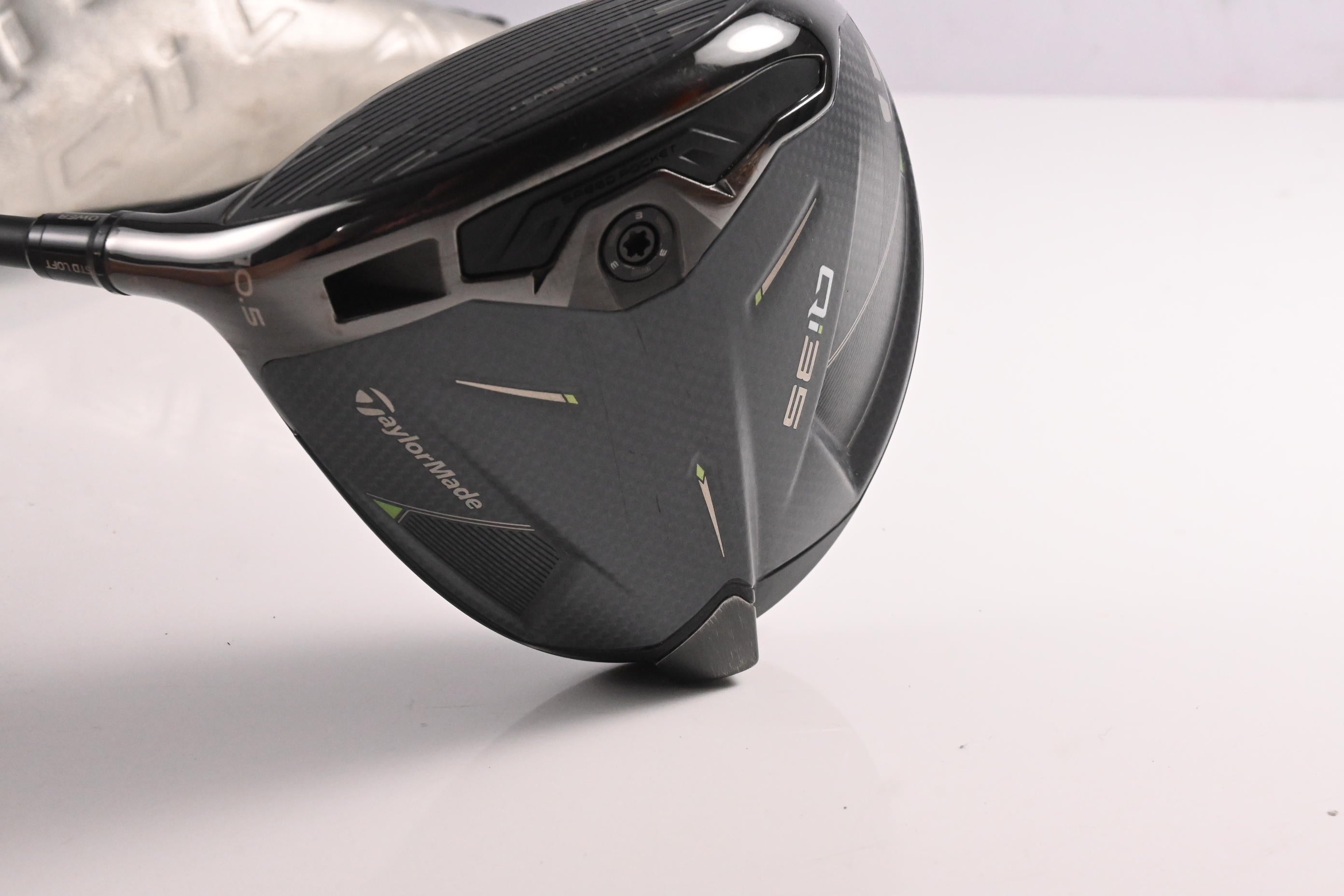 Left Hand Taylormade Qi35 Driver / 10.5 Degree / Regular Flex Ventus Blue 5