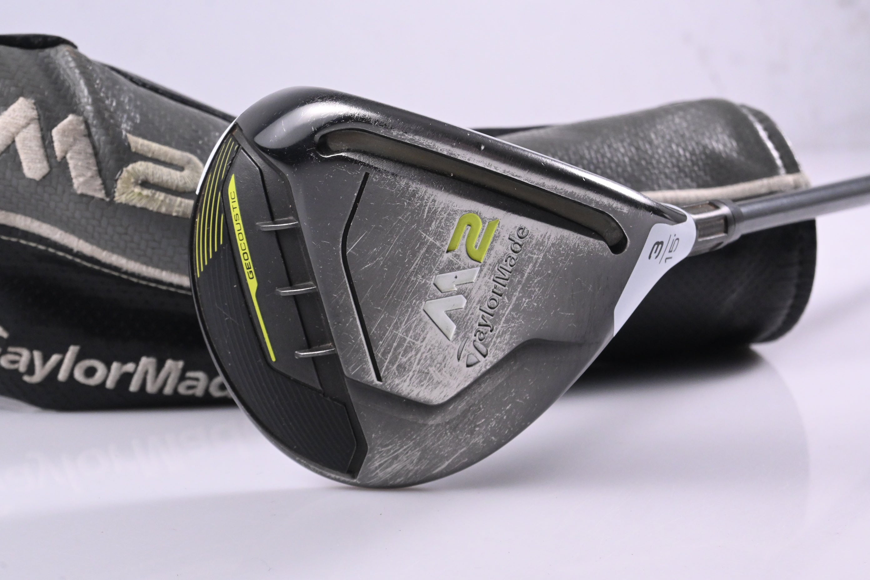 Taylormade M2 2017 #3 Wood / 15 Degree / Stiff Flex Taylormade M2 REAX 65 Shaft