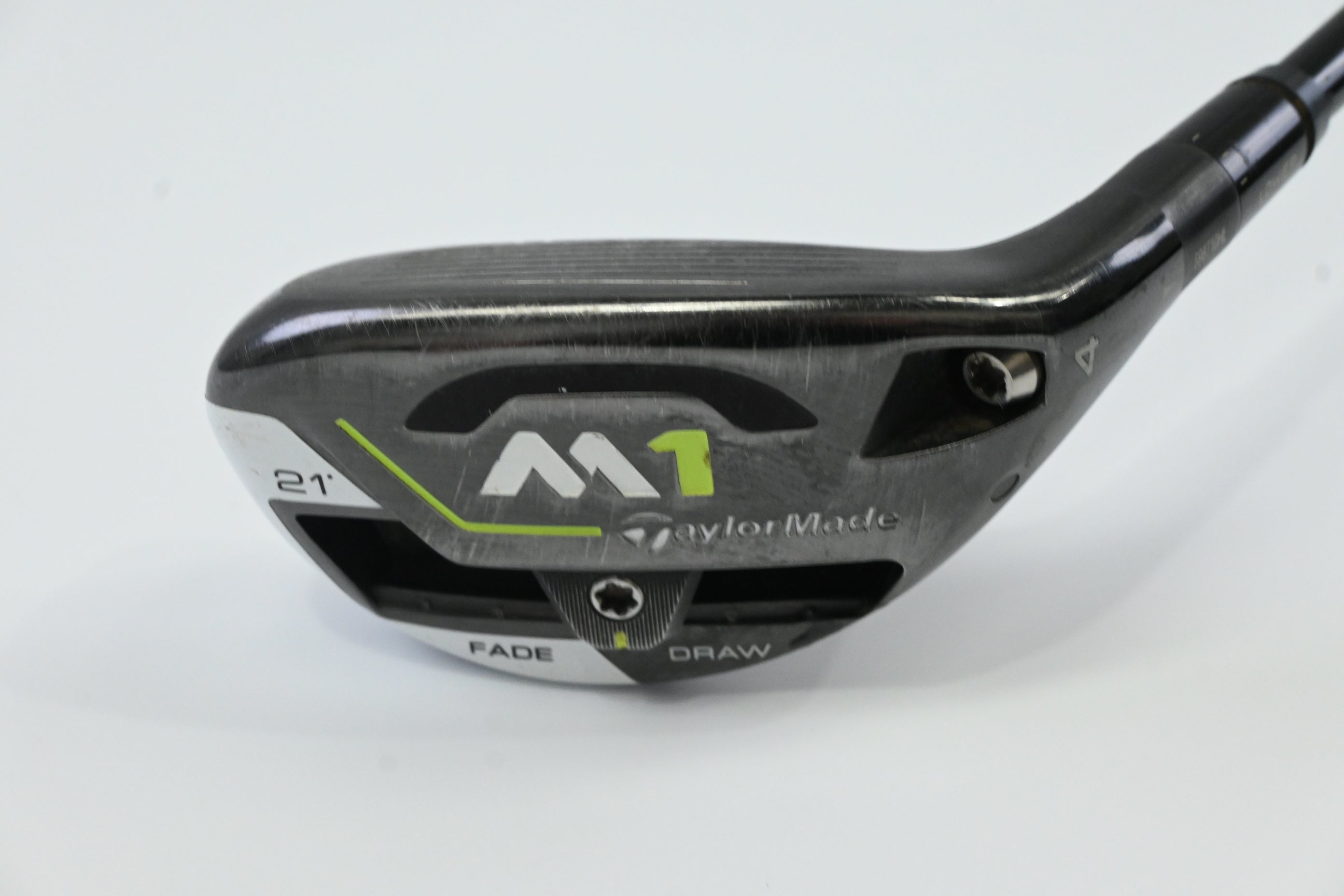 Taylormade M1 2017 #4 Hybrid / 21 Degree / Regular Flex Matrix Ozik Program 55