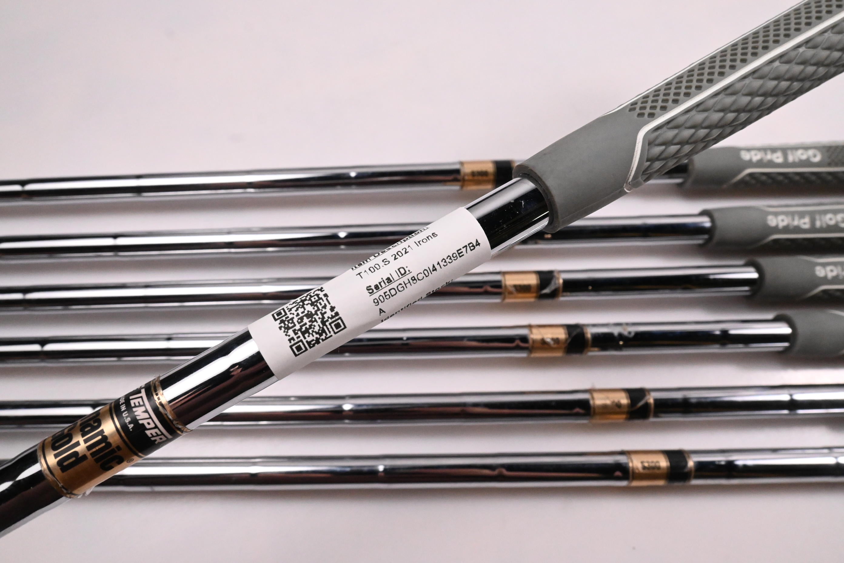 Titleist T100.S 2021 Irons / 3-PW / Stiff Flex Dynamic Gold S300 Shafts