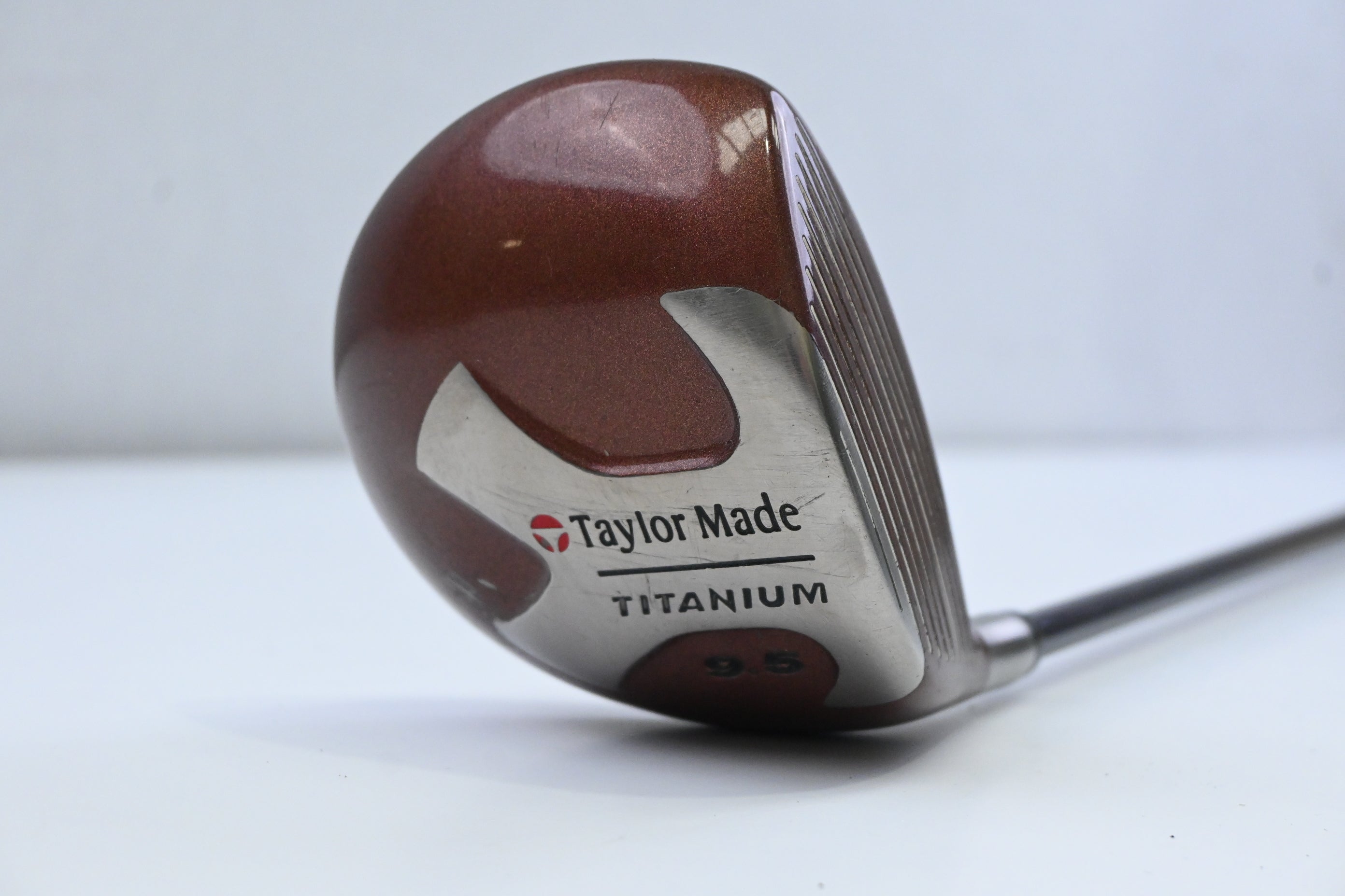 Taylormade Ti Bubble Driver / 9.5 Degree / Stiff Flex Taylormade Bubble Shaft  90