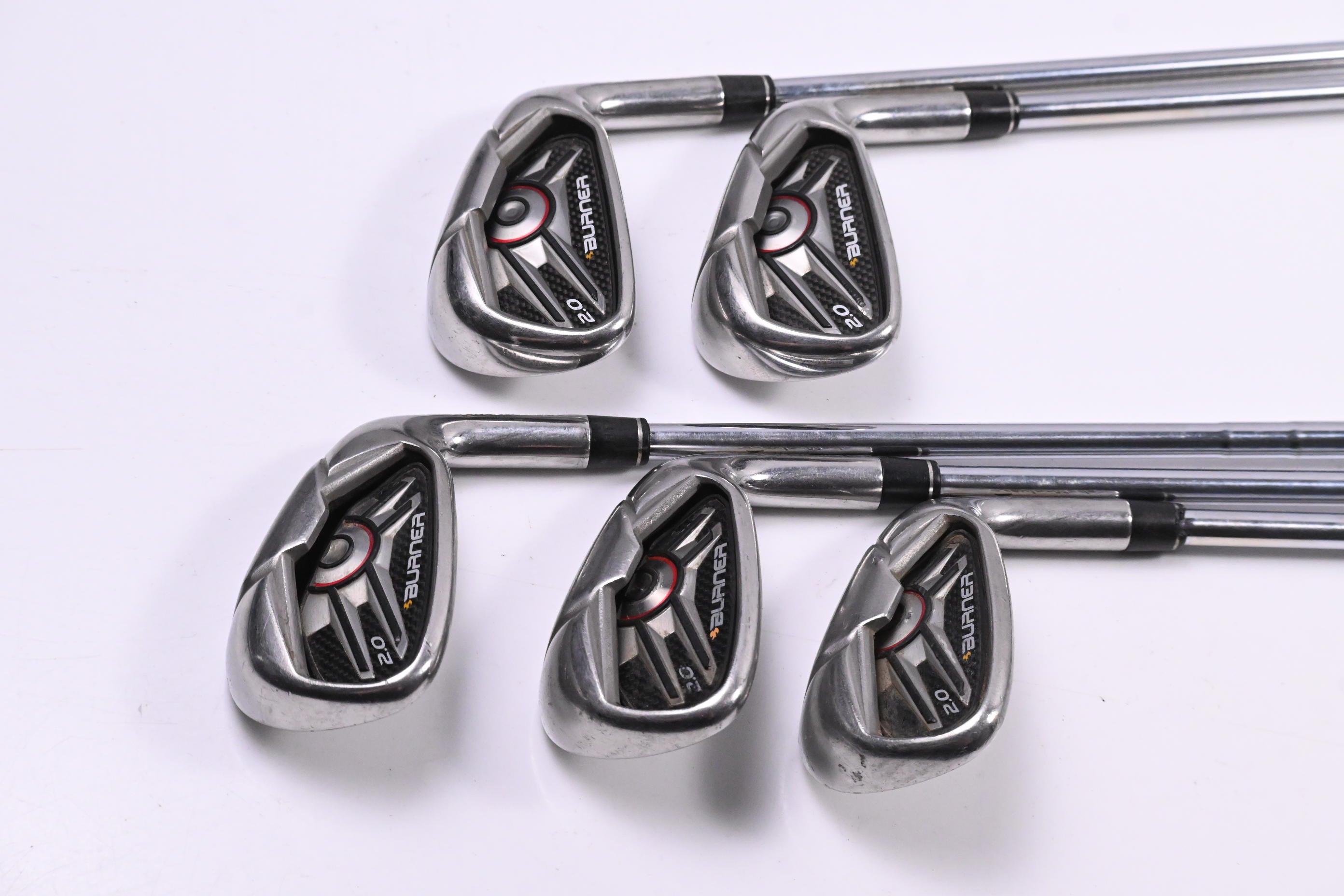 Taylormade Burner 2.0 Irons / 6-PW / Stiff Flex Burner 2.0 85 Shafts