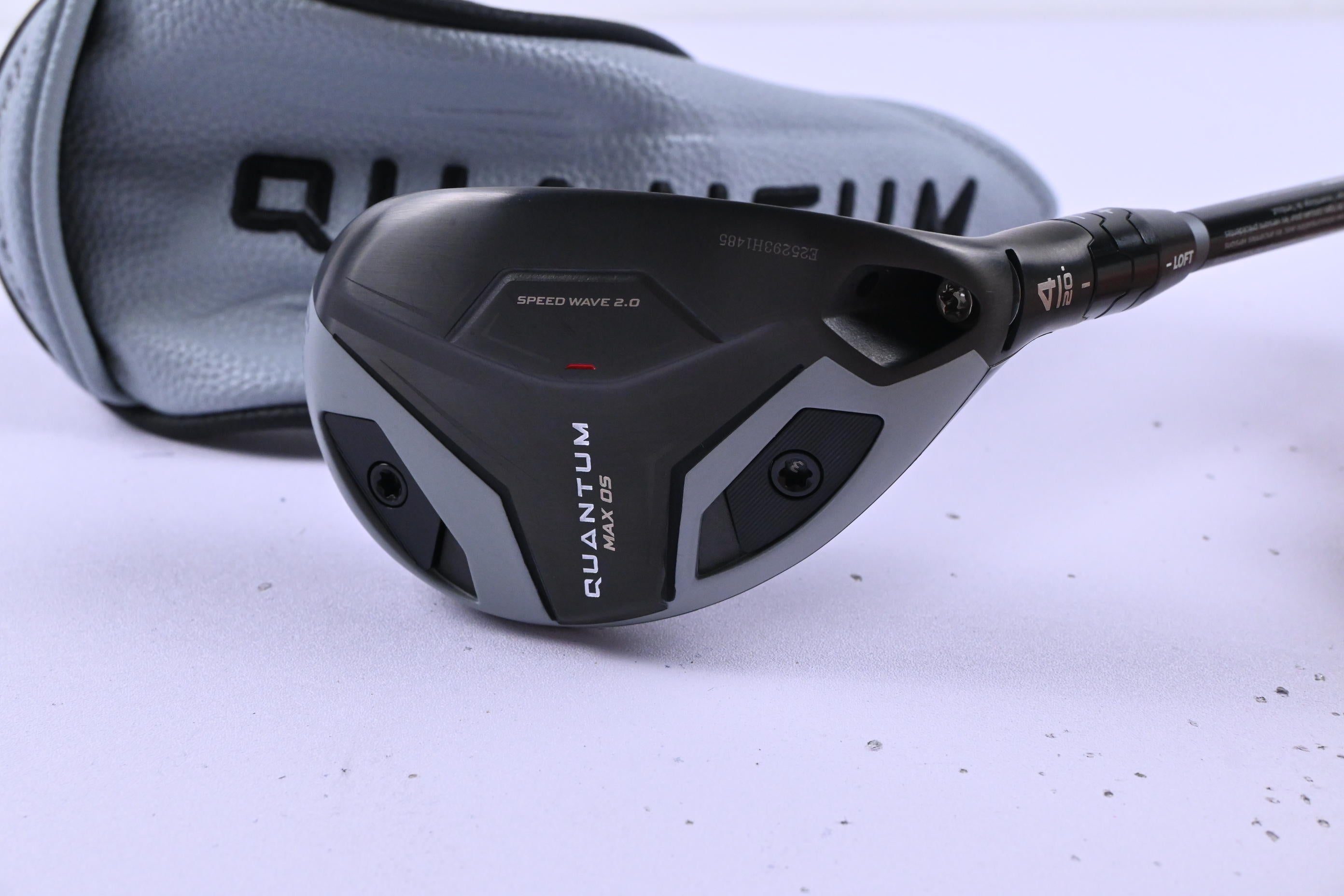 Callaway Quantum Max OS #4 Hybrid / 20 Degree / Regular Flex Frost Silver 60