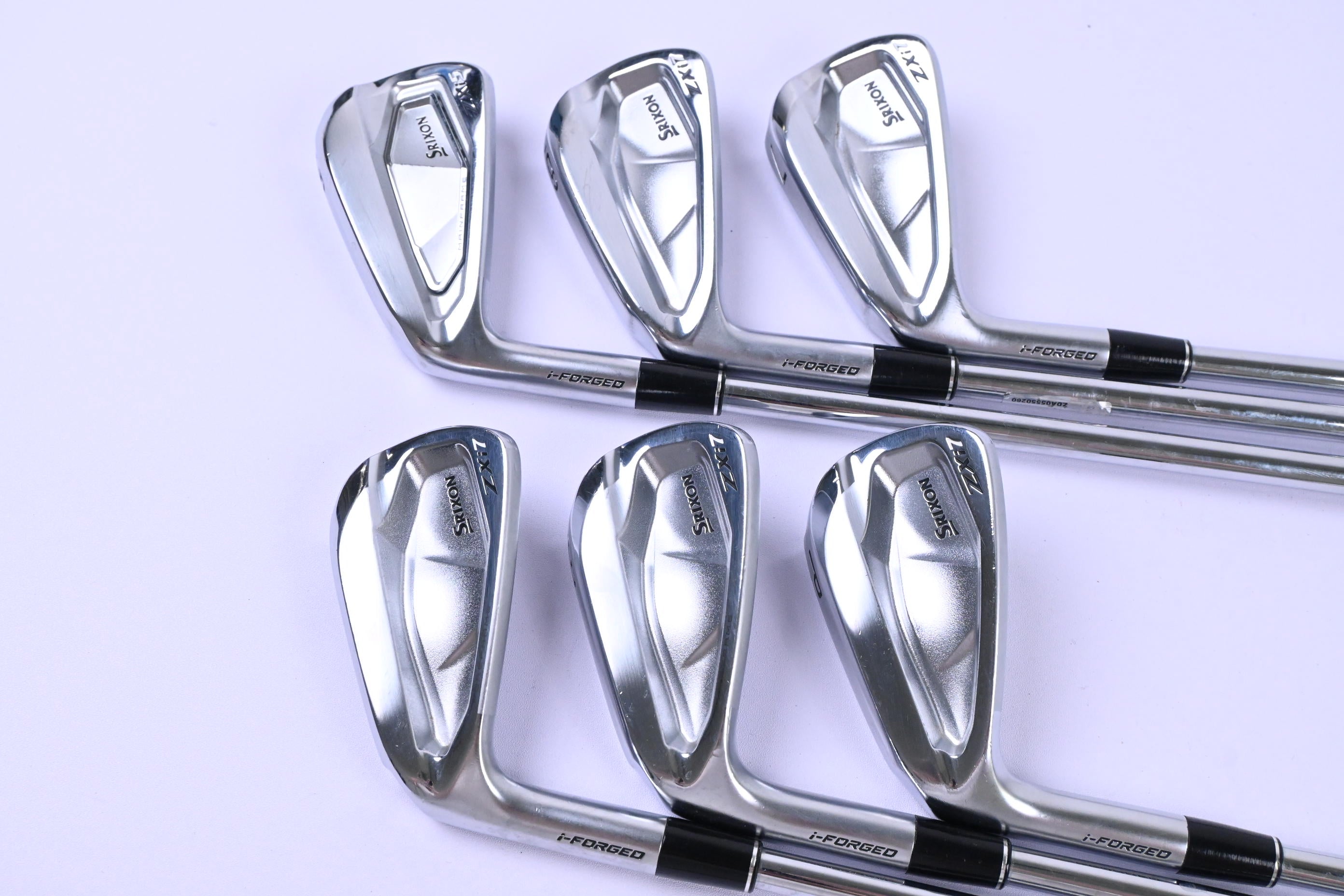 Left Hand Srixon ZXi7/ZXi5 Combo Irons / 5-PW / X-Flex Project X LZ 125 Shafts