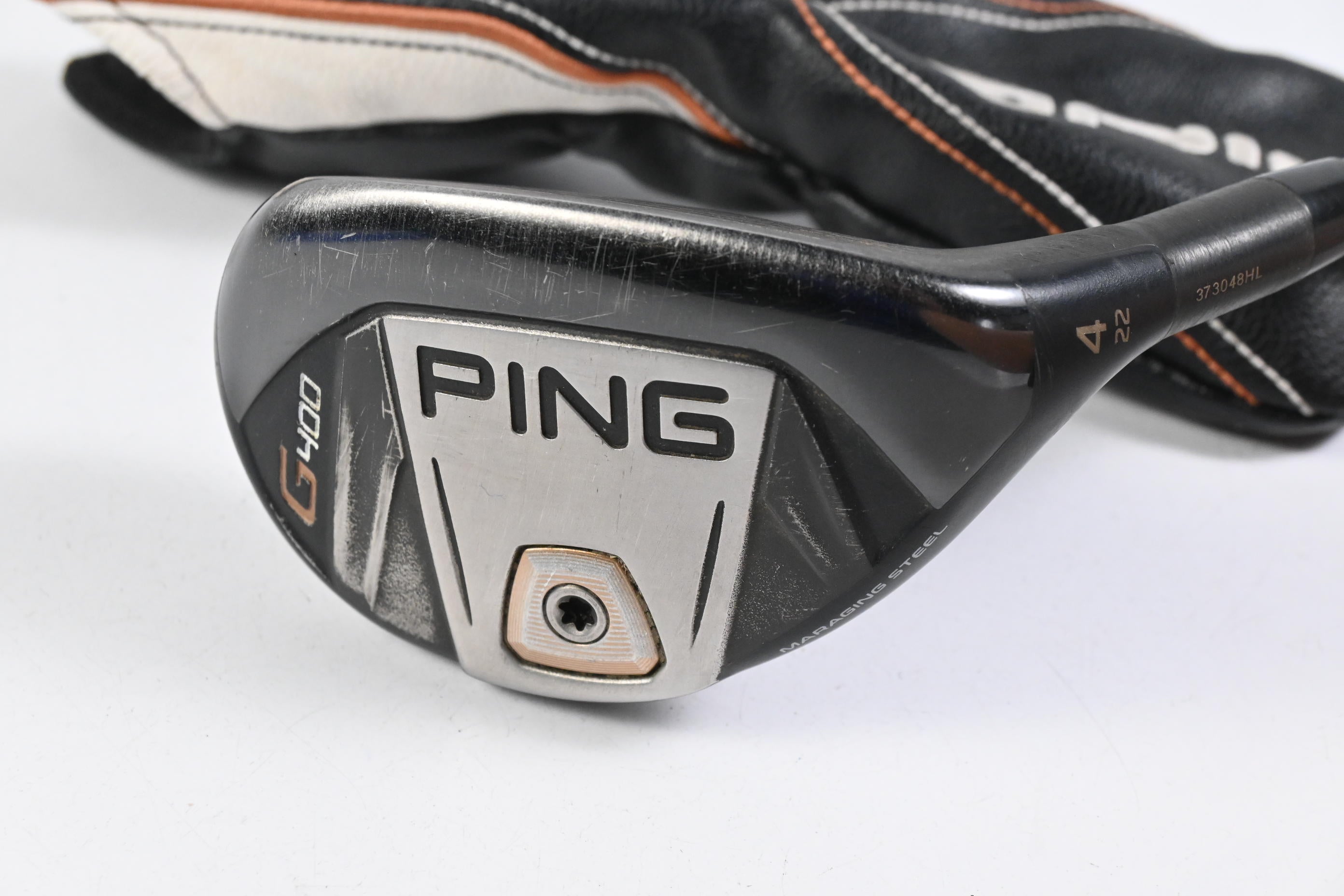 Ping G400 #4 Hybrid / 22 Degree / Stiff Flex Ping Alta CB 70 Shaft