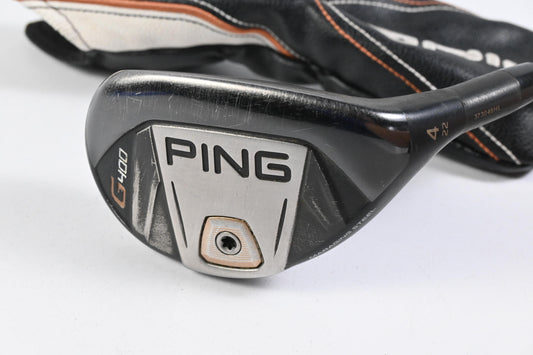 Ping G400 #4 Hybrid / 22 Degree / Stiff Flex Ping Alta CB 70 Shaft