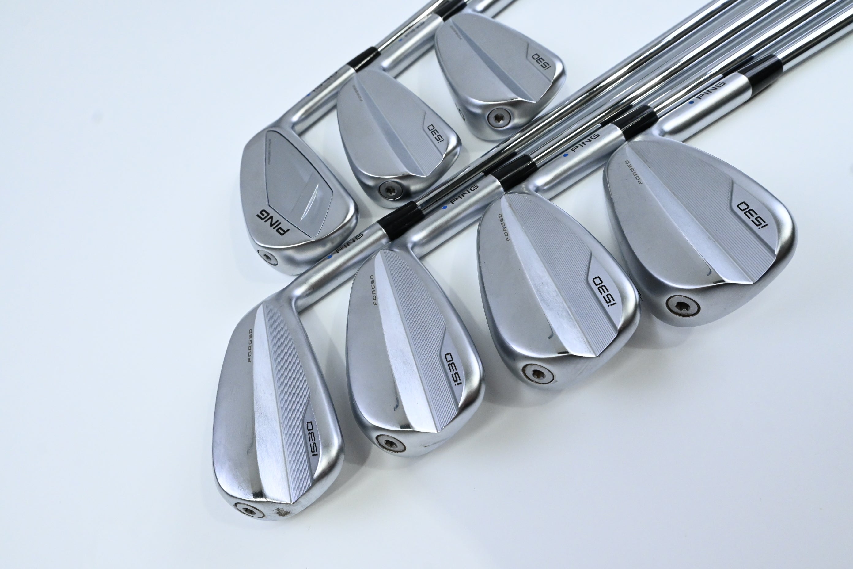 Ping i540/i530 Combo Irons / 4-PW / Blue Dot / Stiff Flex Dynamic Gold 120 S300