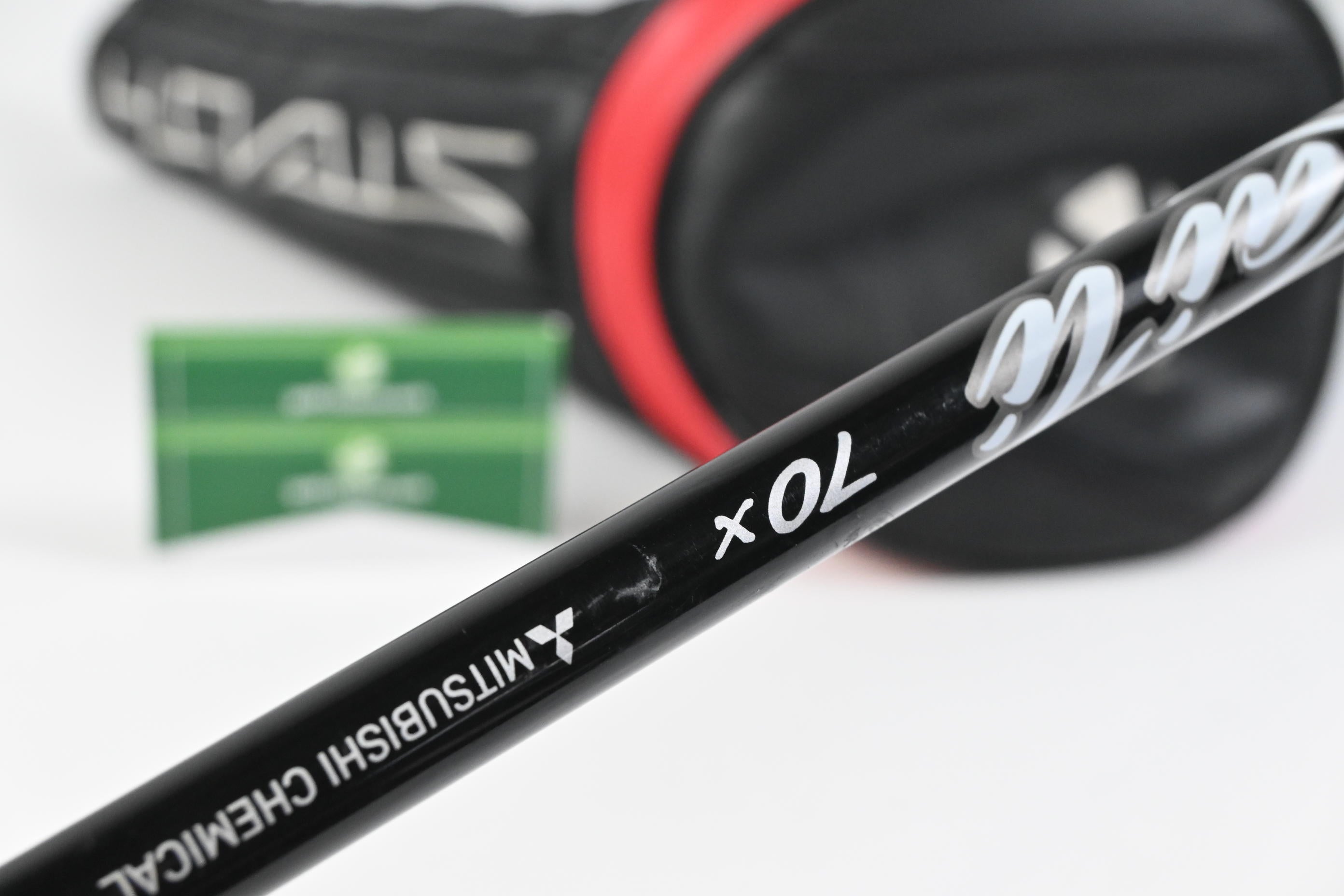 Left Hand Taylormade Stealth Plus Driver / 9 Degree / X-Flex Kai'li White 70
