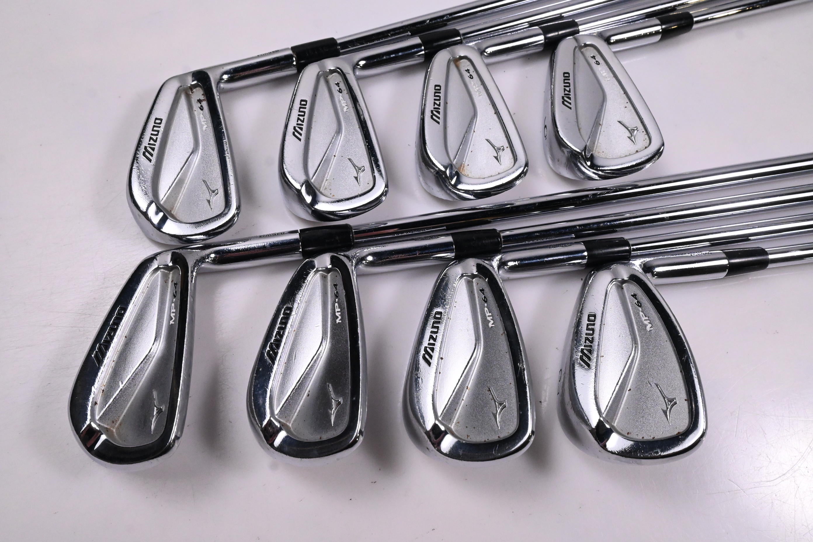 Mizuno MP-64 Irons / 3-PW / Regular Flex Project X Shafts