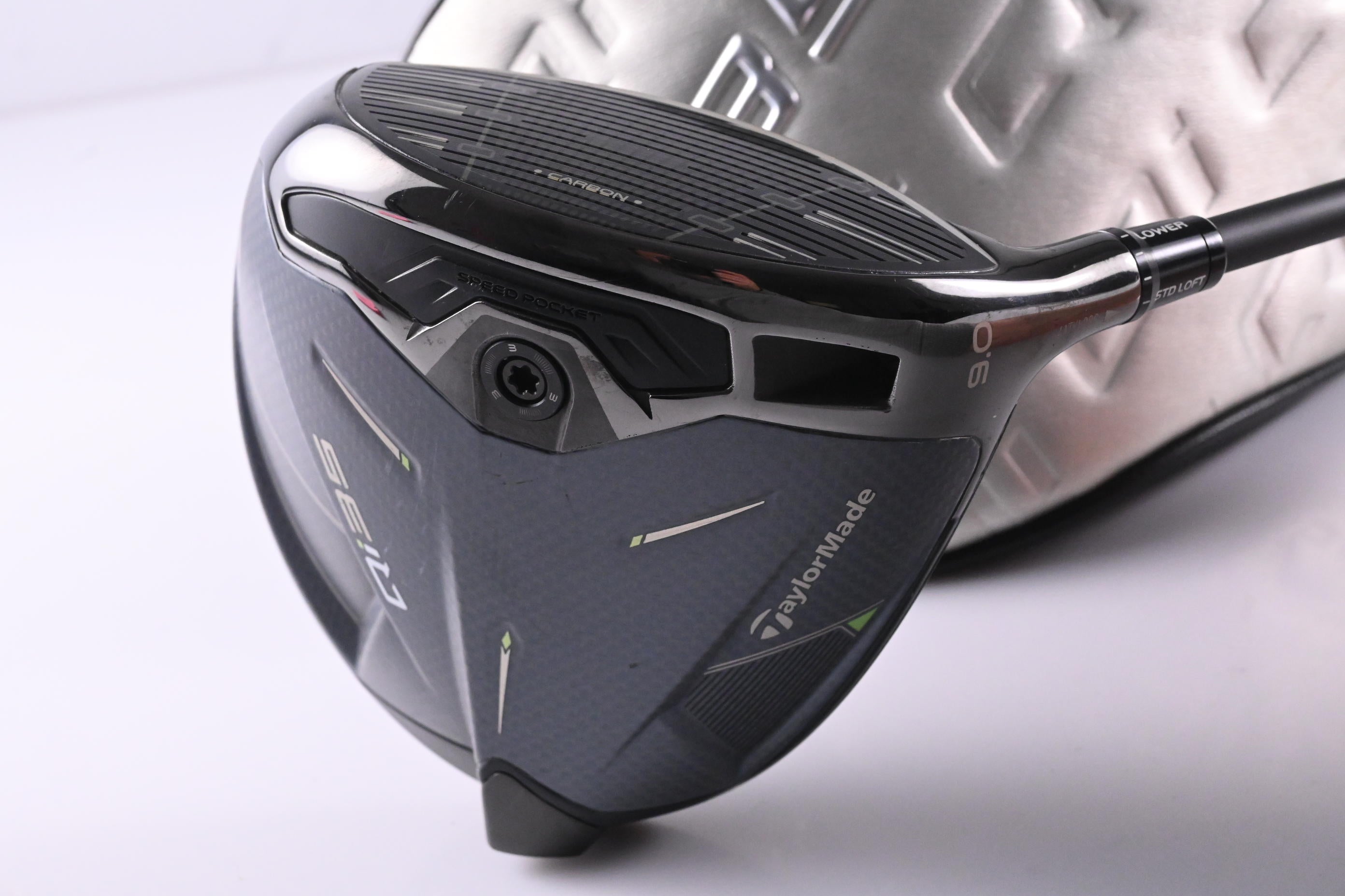 Taylormade Qi35 Driver / 9 Degree / Stiff Flex Reax White 60 Shaft