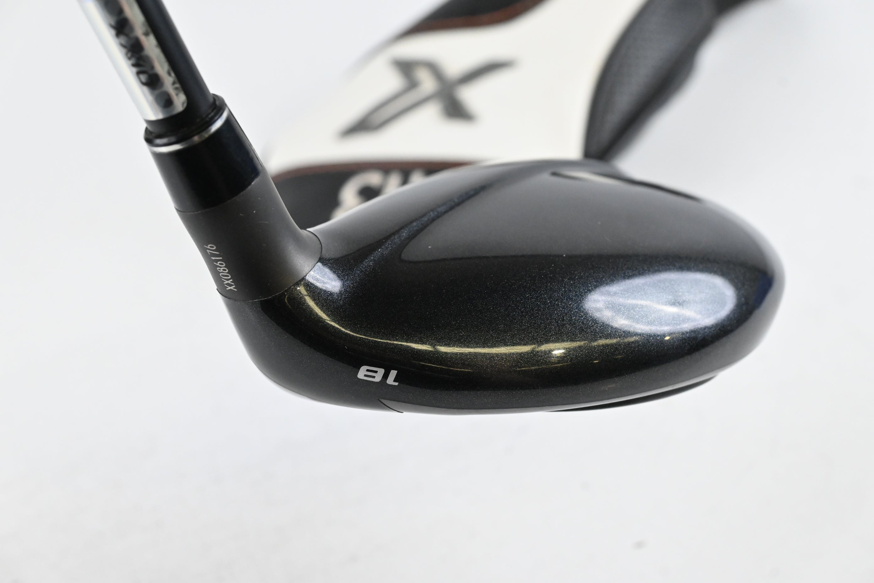 XXIO X Black #3 Hybrid / 18 Degree / Stiff Flex Miyazaki AX-1 55 Shaft